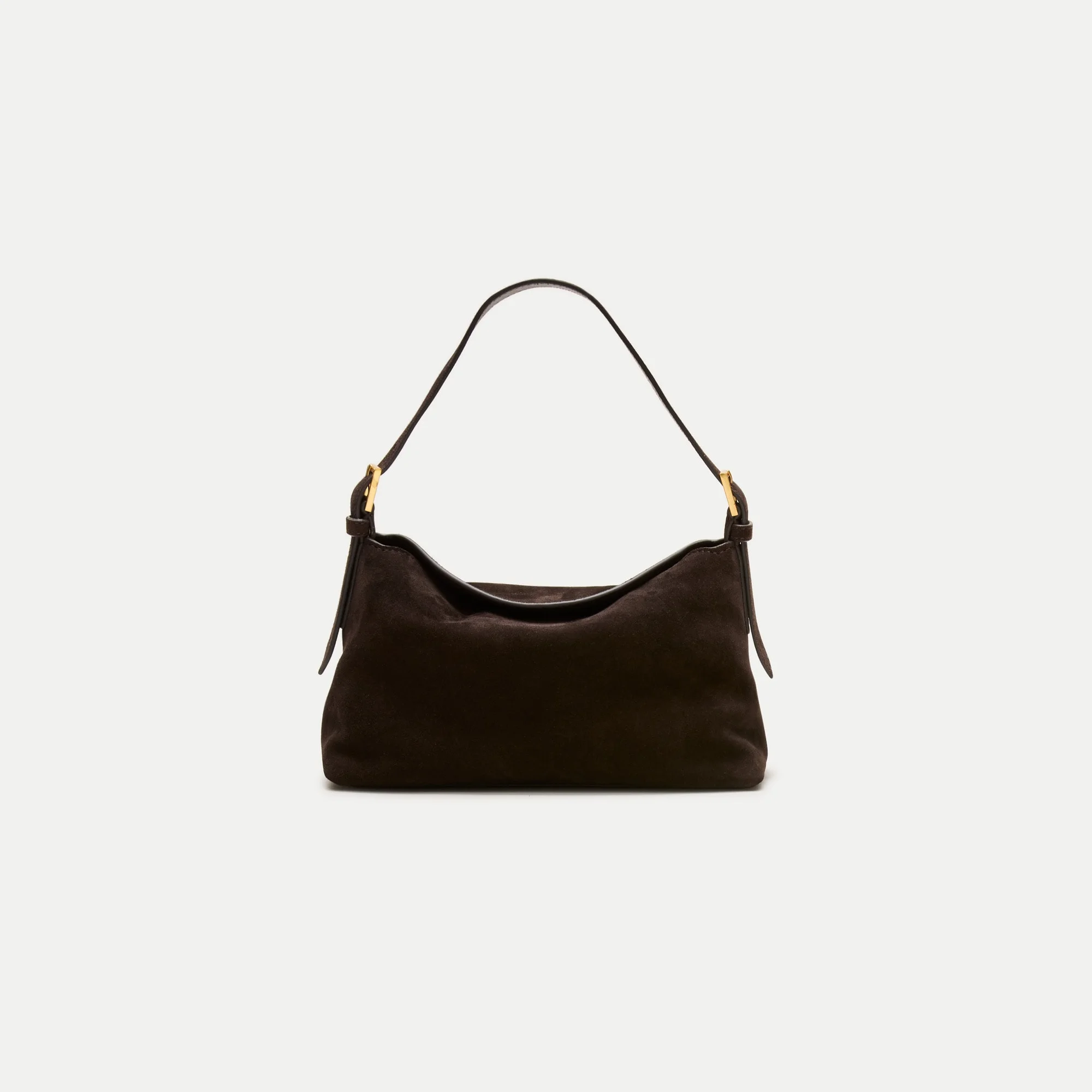 Berkeley small shoulder bag in suede - 1