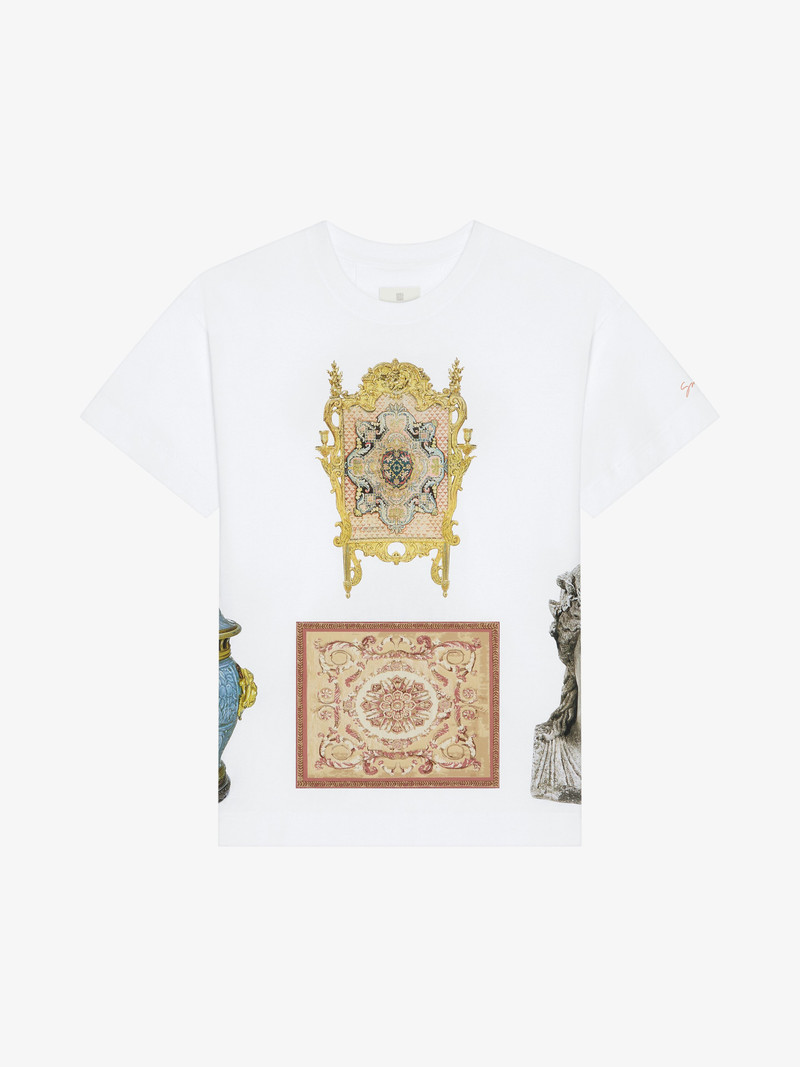 HUBERT OBJECTS PRINT와 COTTON에 있는 T-SHIRT - 1