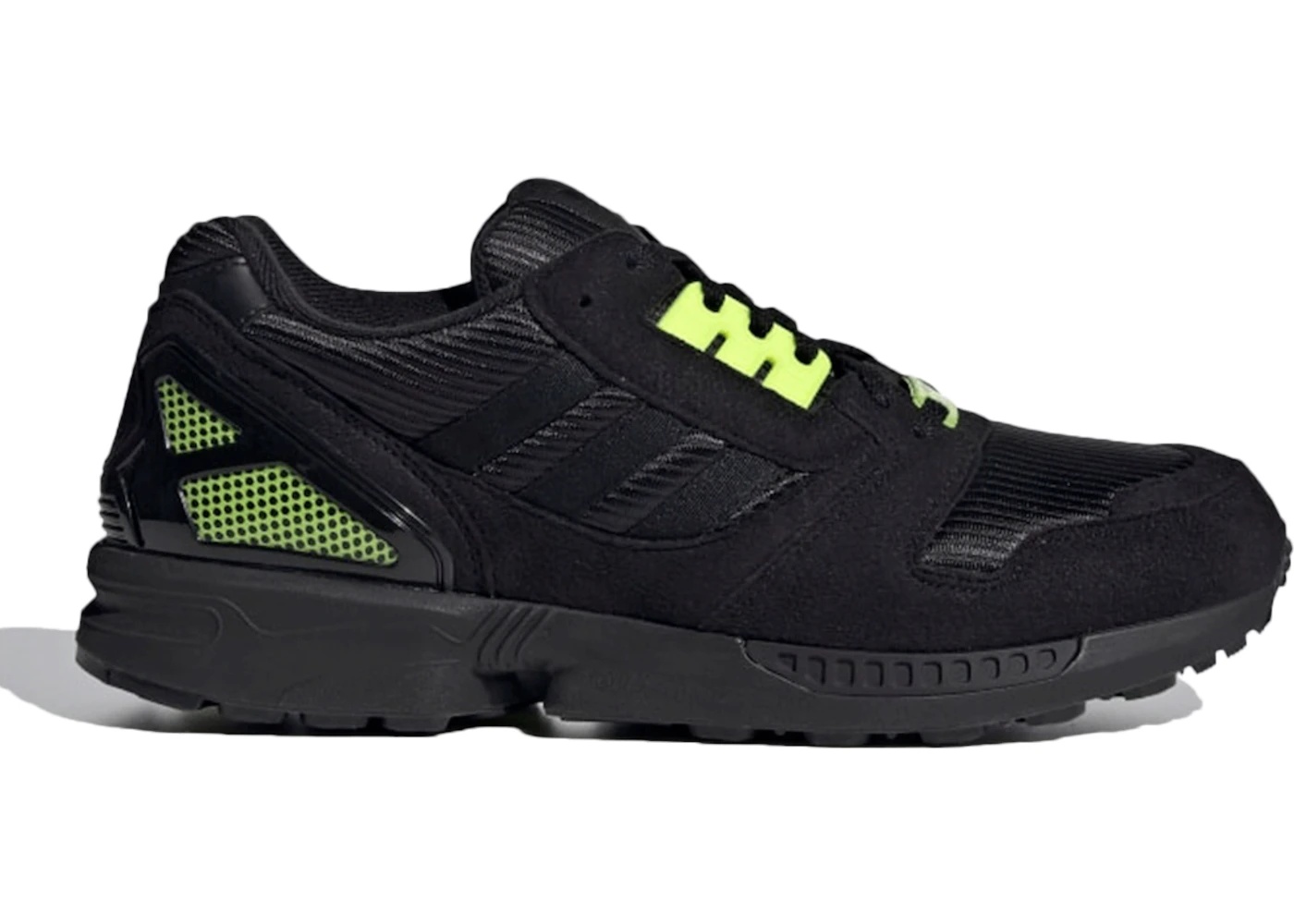 adidas ZX 8000 Core Black Solar Yellow - 1