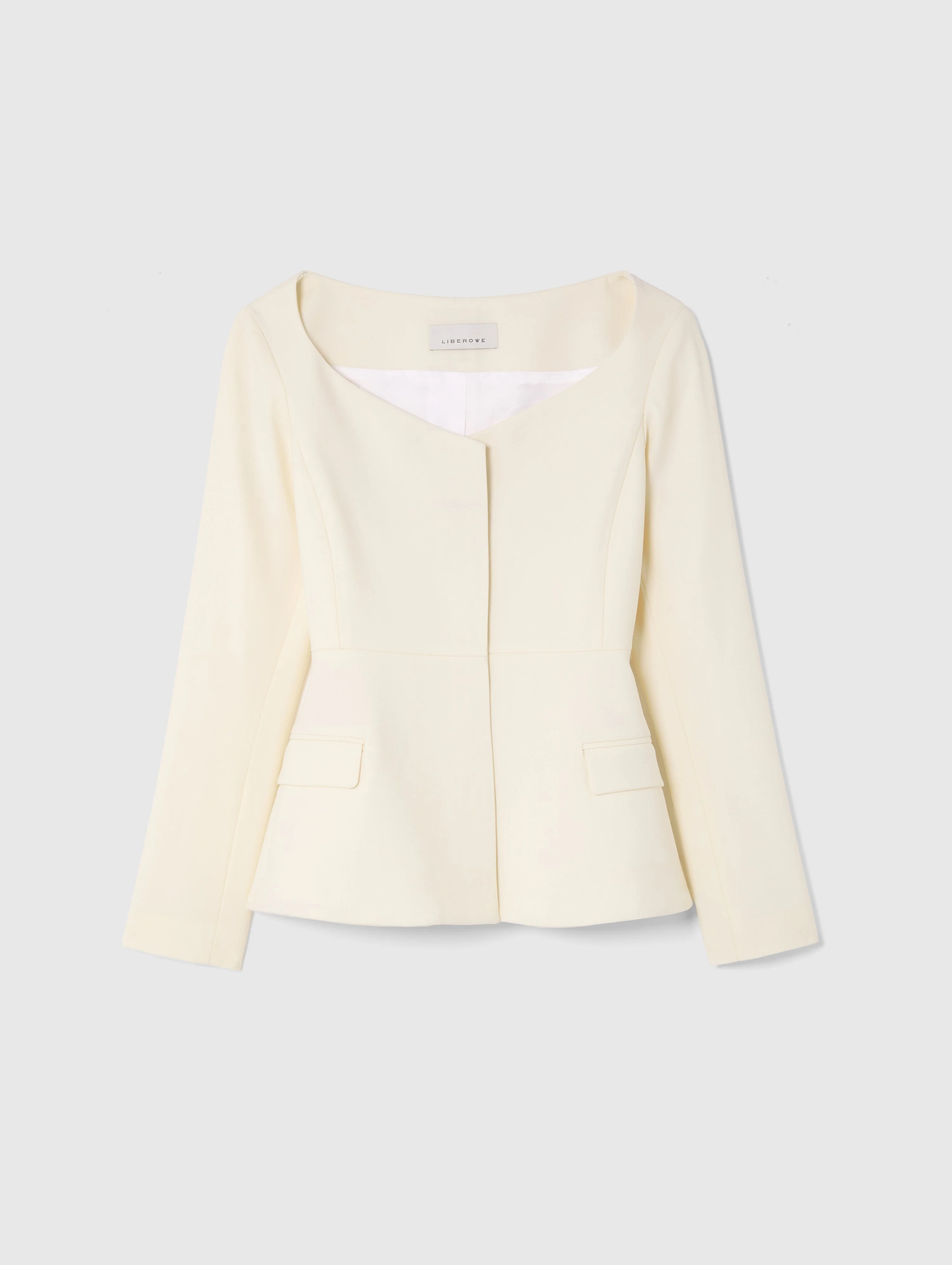 CHARLOTTE TOP IVORY - 1