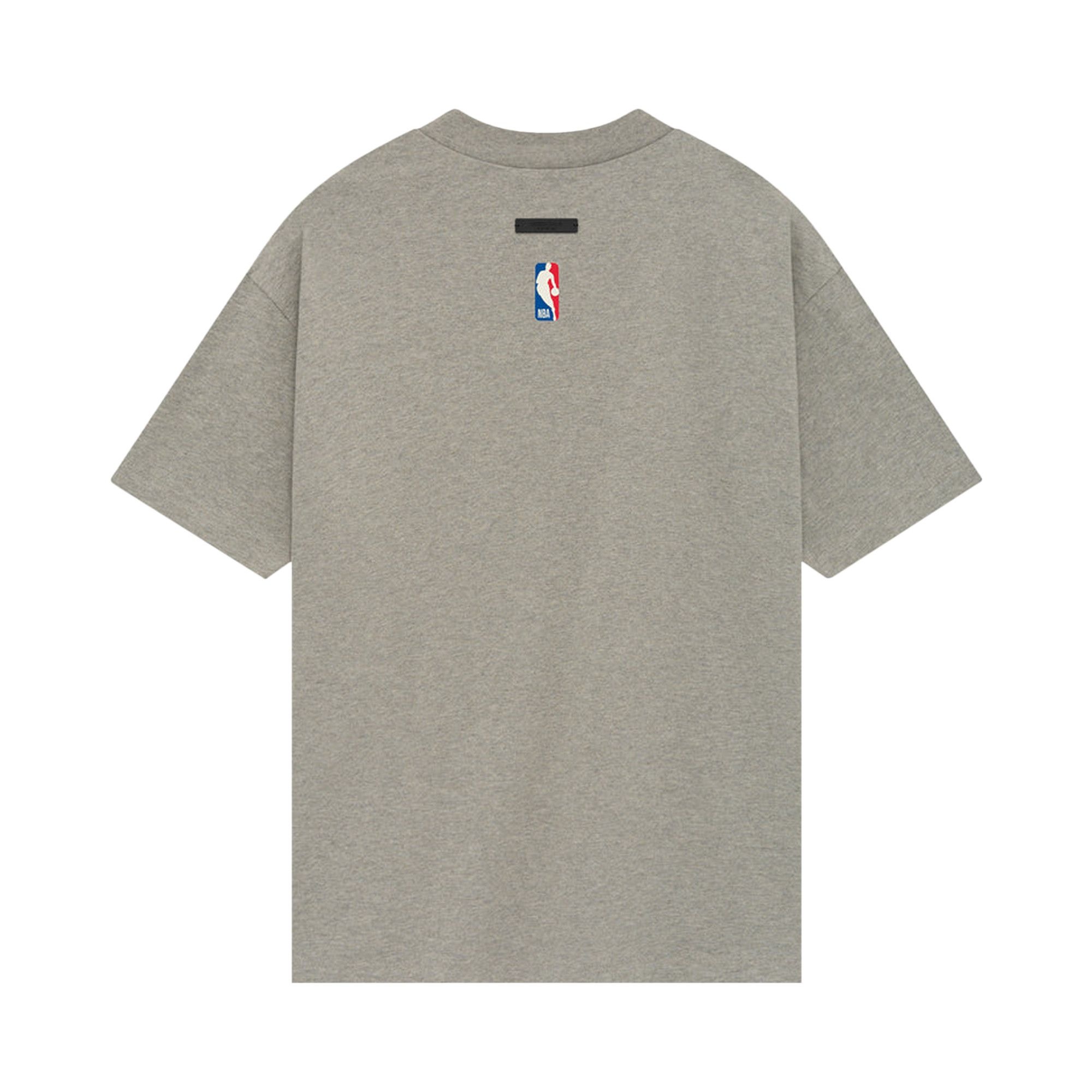 Fear of God Essentials x NBA Lakers Tee 'Warm Heather' - 2