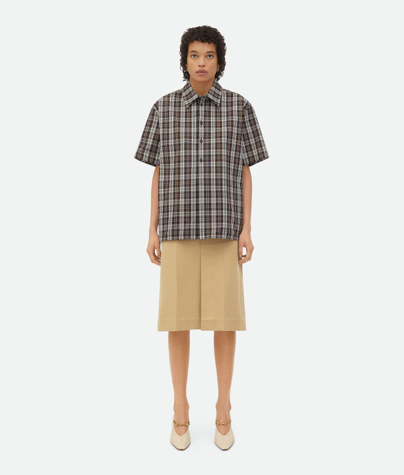 Checked Cotton Shirt - 1