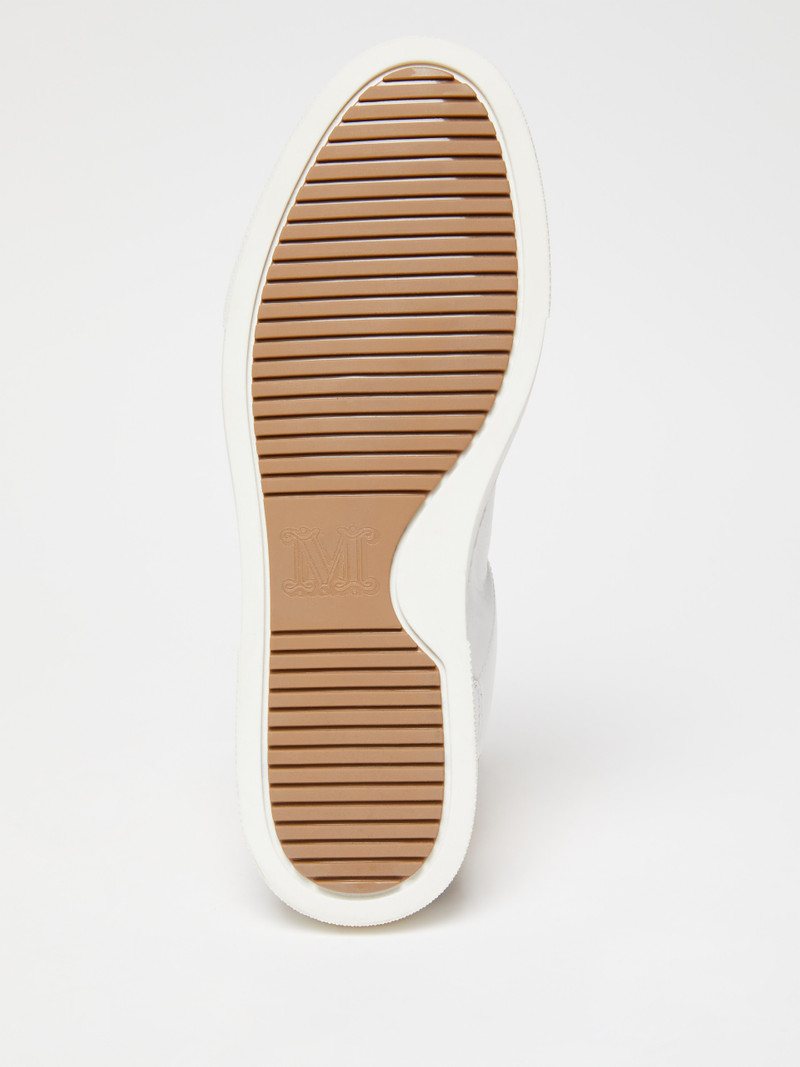 SLIDESNEAKER Leather mule sneakers 5