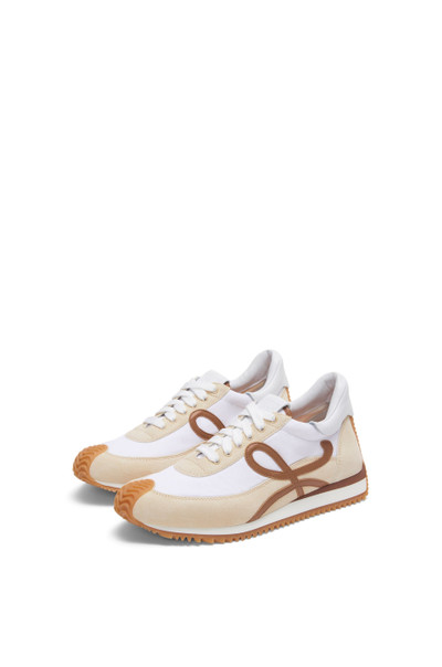 Loewe Flow Runner in nylon and suede outlook