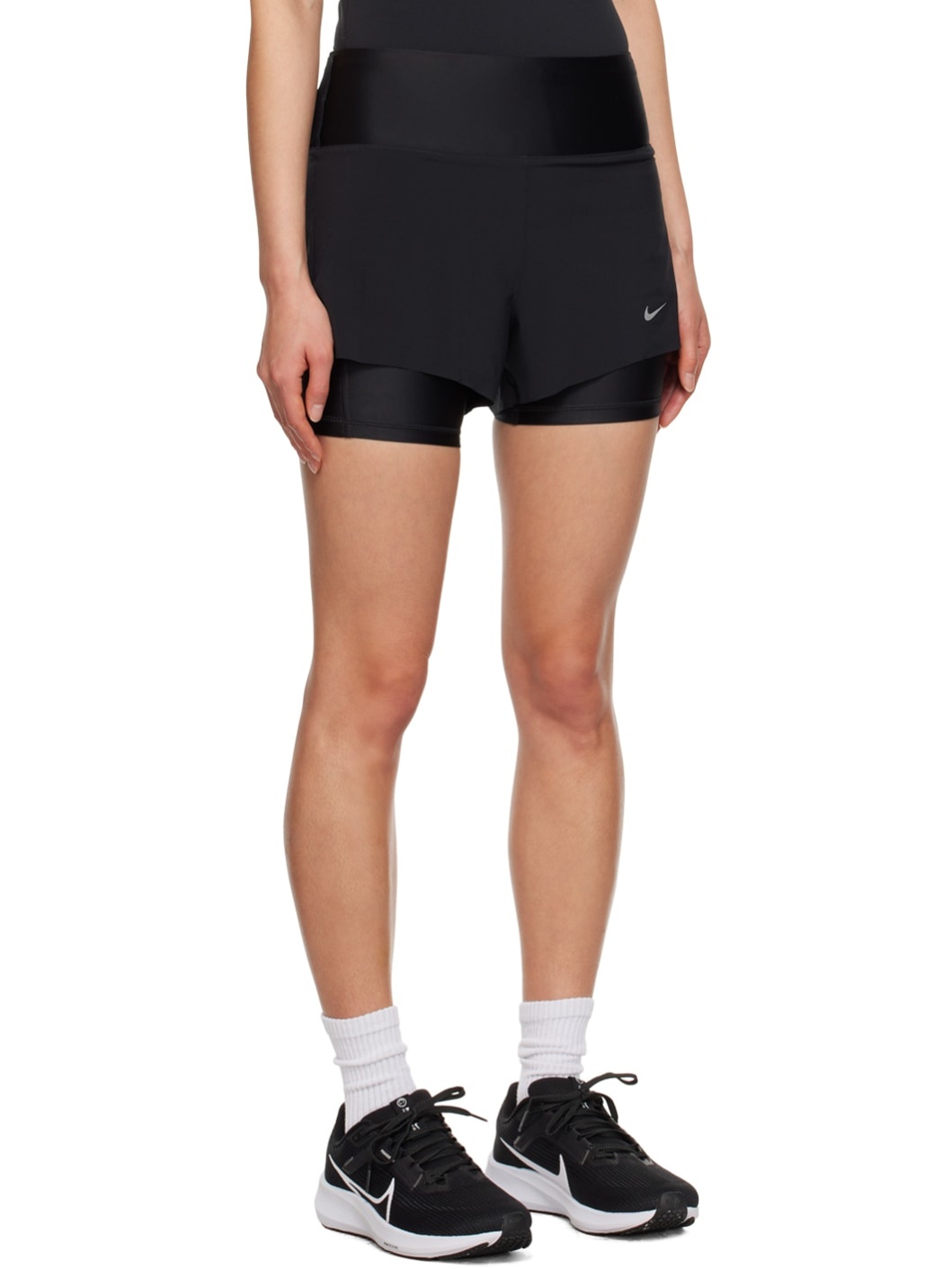 Black 2-in-1 Shorts - 2