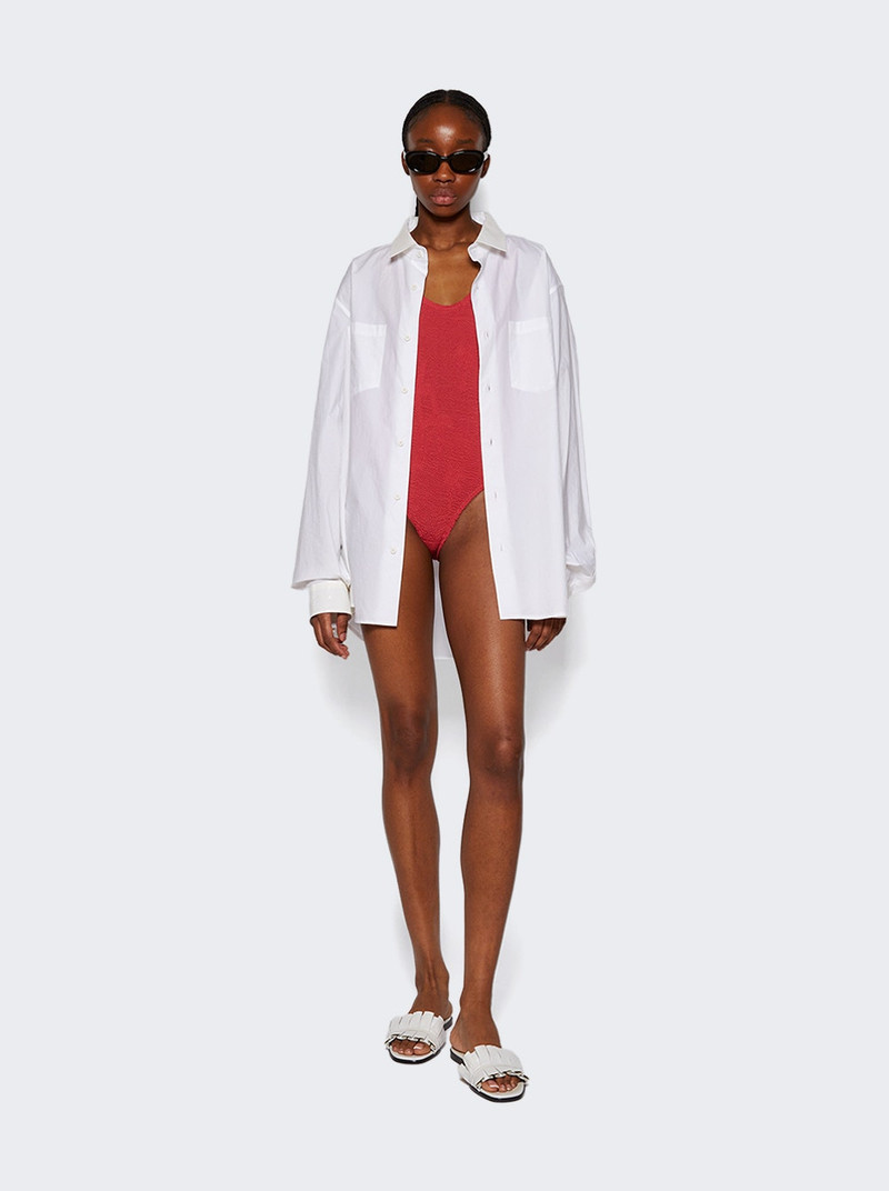 bond-eye Mara One-Piece Swimsuit Mineral Red Palm outlook