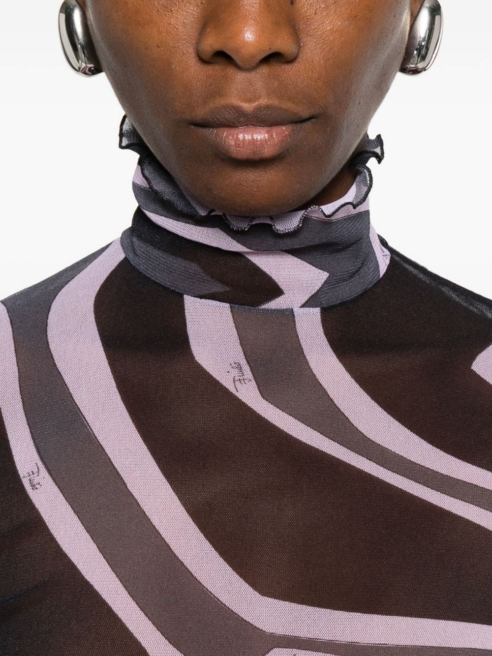 Printed midi dress - 5
