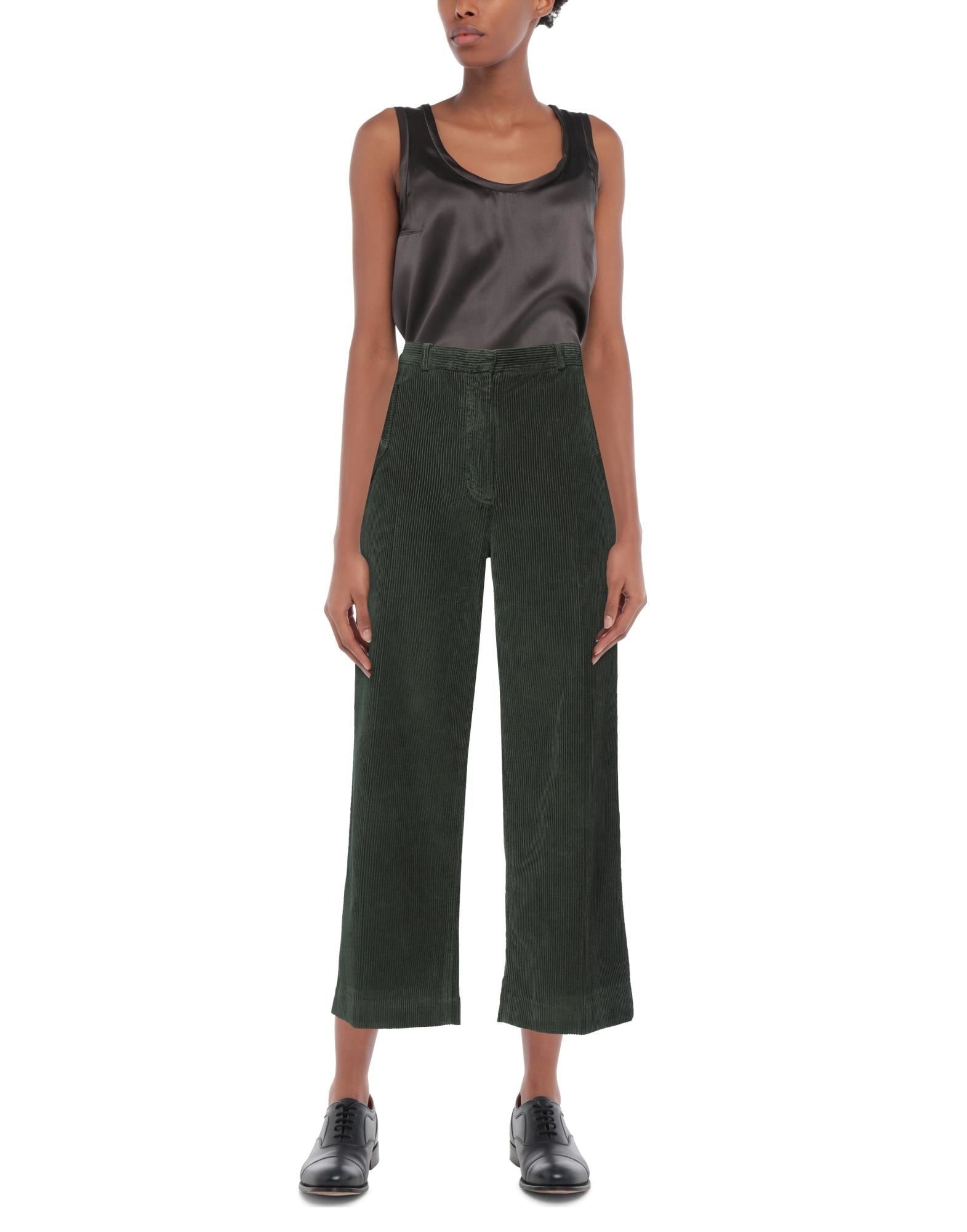 Dark green Women's Casual Pants - 2