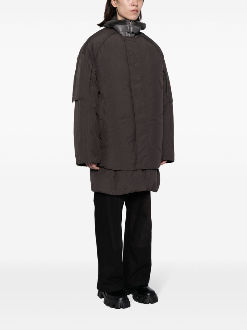 stand-up collar padded coat 3