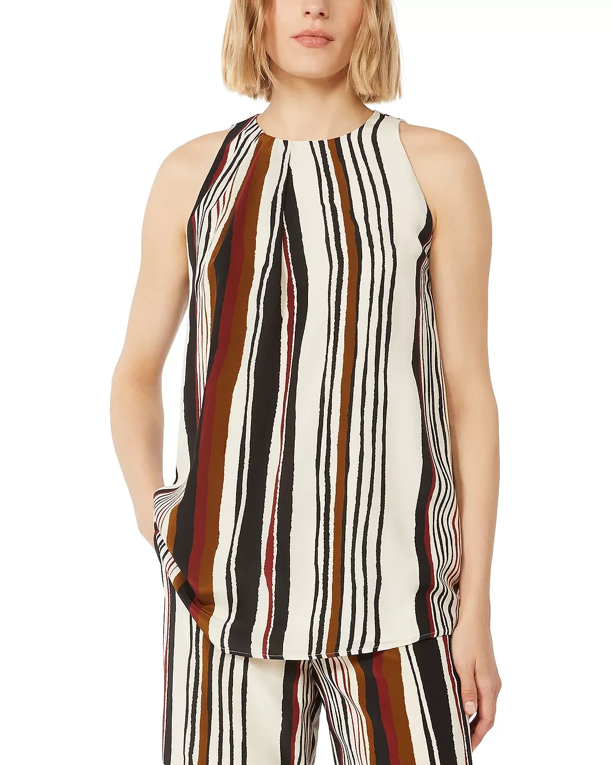 Mstancora Silk Crepe De Chine Top - 1