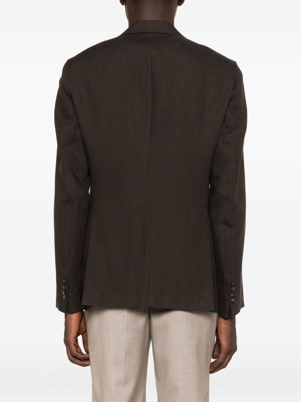 single-breasted blazer - 4