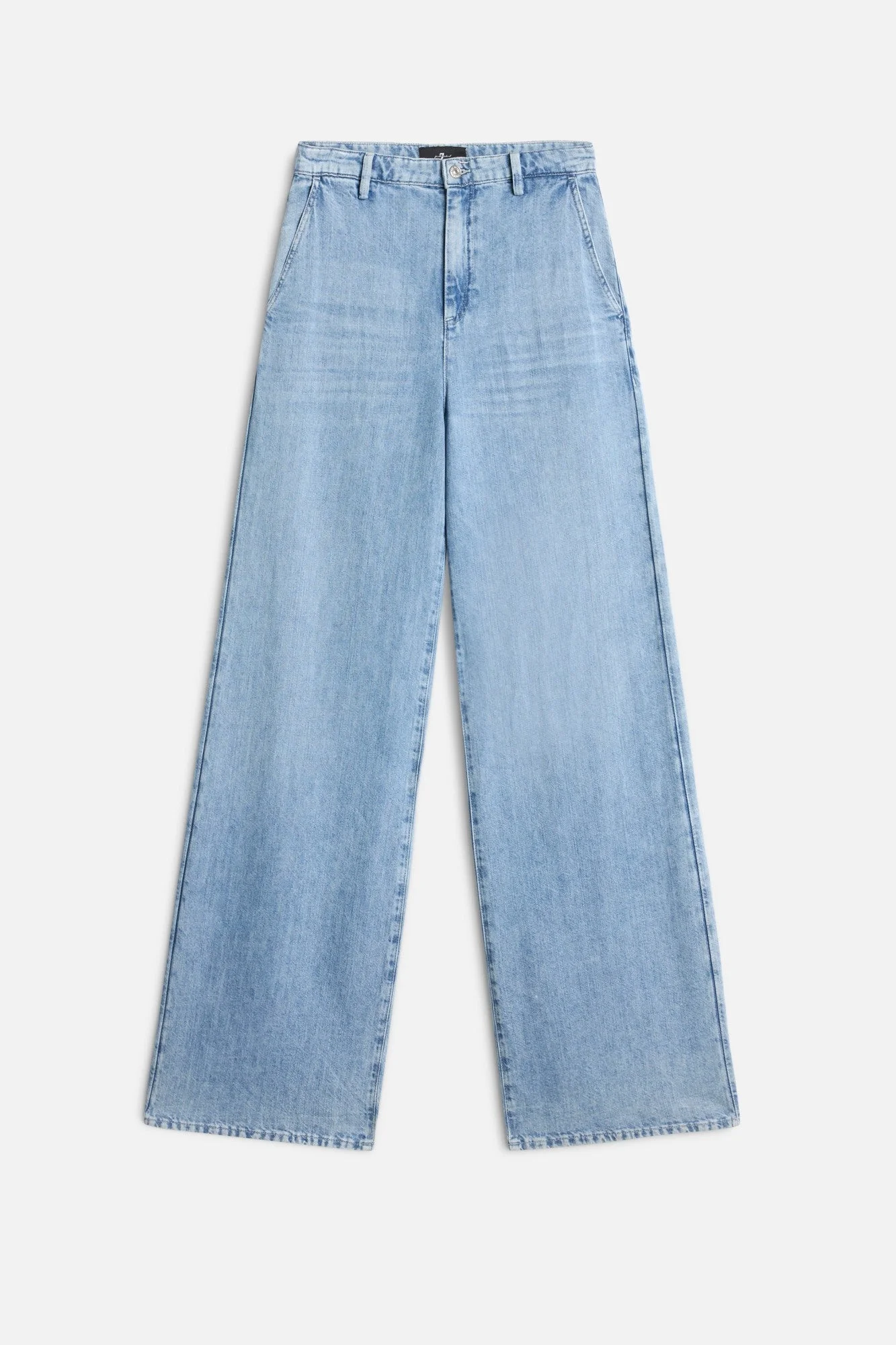 WIDE TROUSER in Indigo Linen Iris - 1