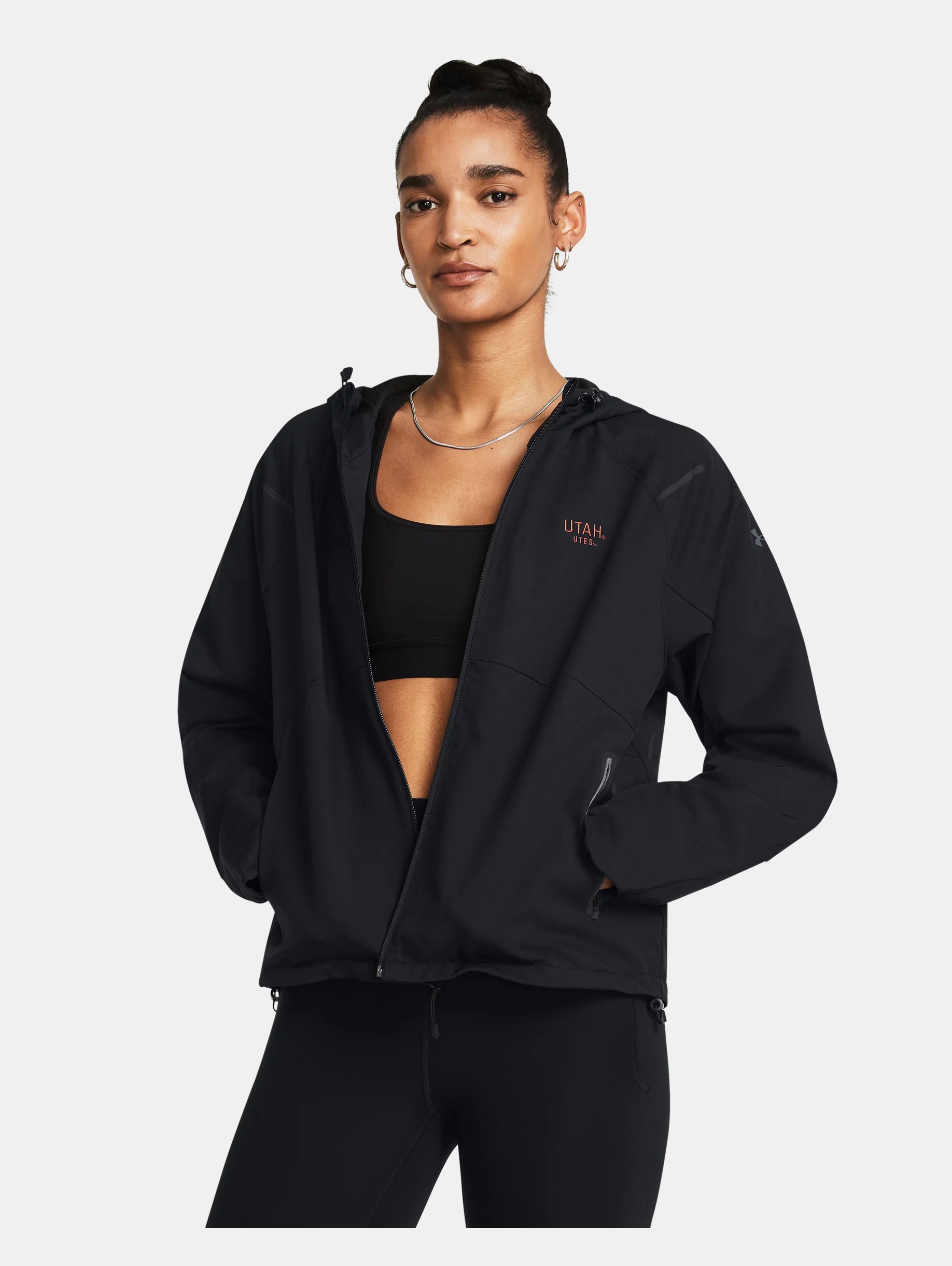 Women's UA Unstoppable Collegiate Hooded Jacket - 2