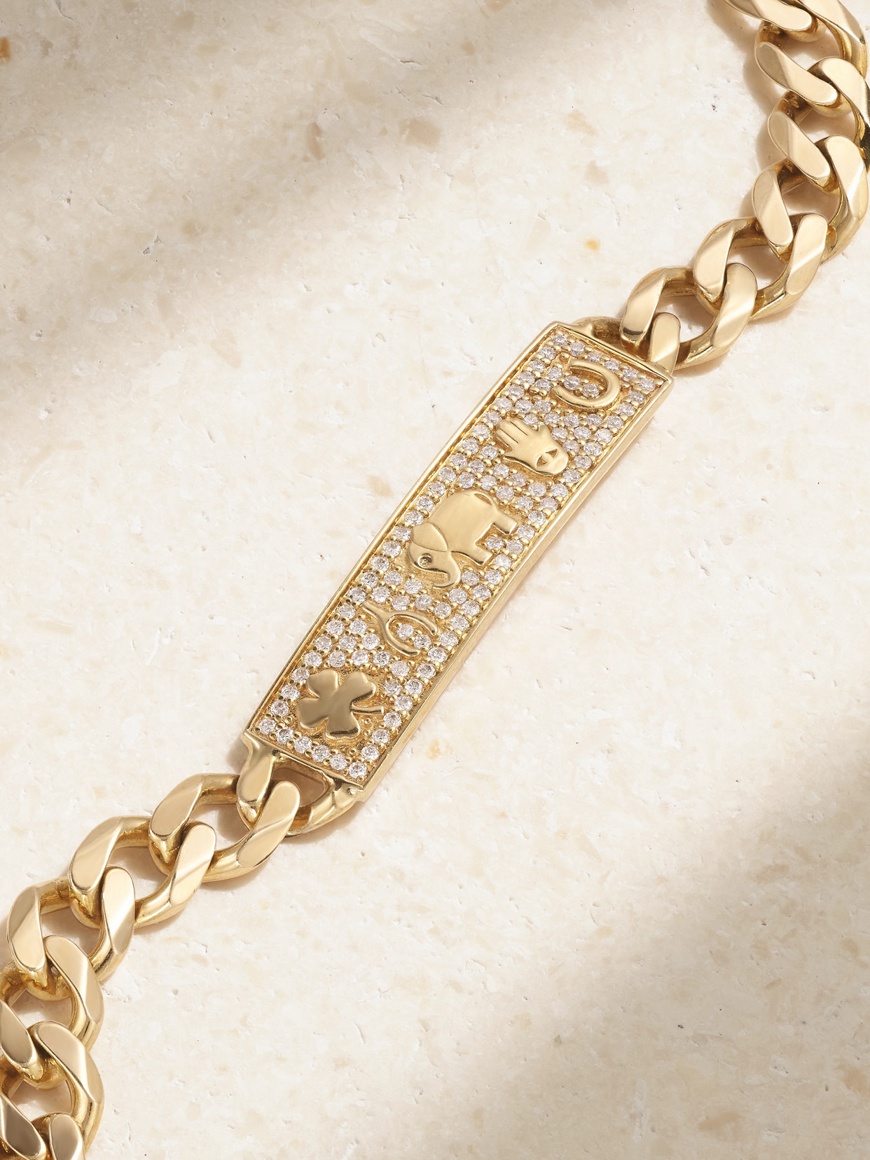 14-karat Gold Diamond Bracelet - 4