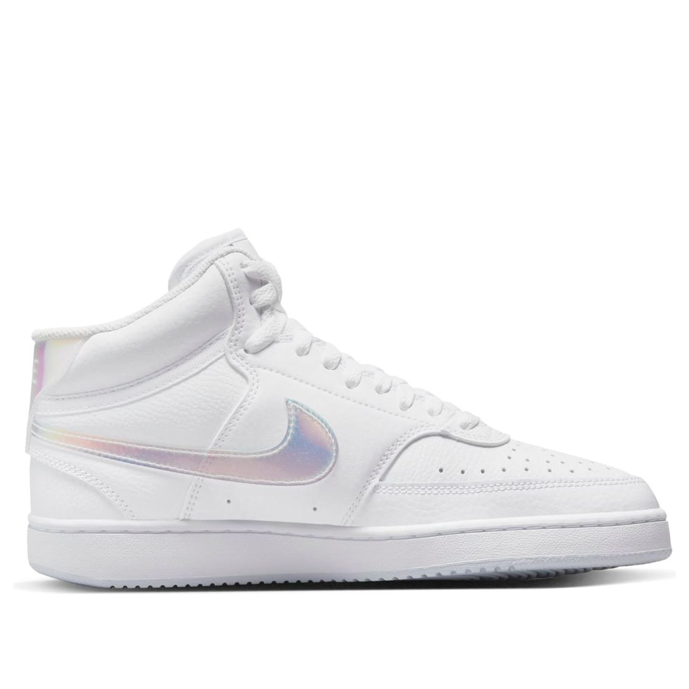 (WMNS) Nike Court Vision Mid 'White Iridescent' FD0819-100 - 2