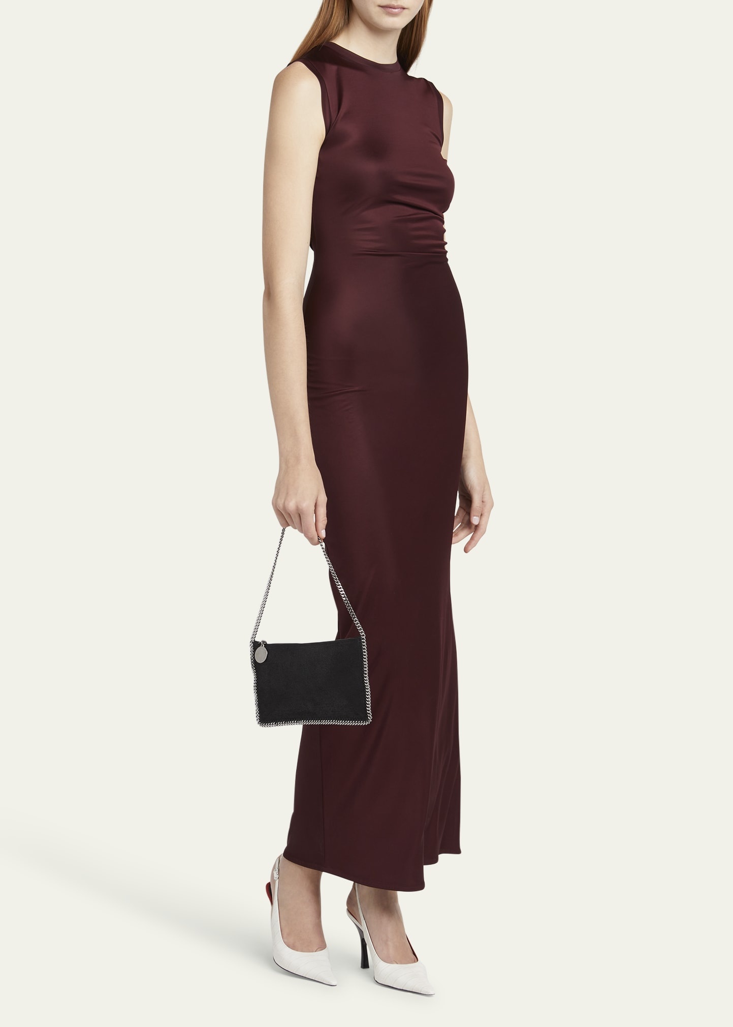 Eco Shaggy Deer Pochette Shoulder Bag - 5