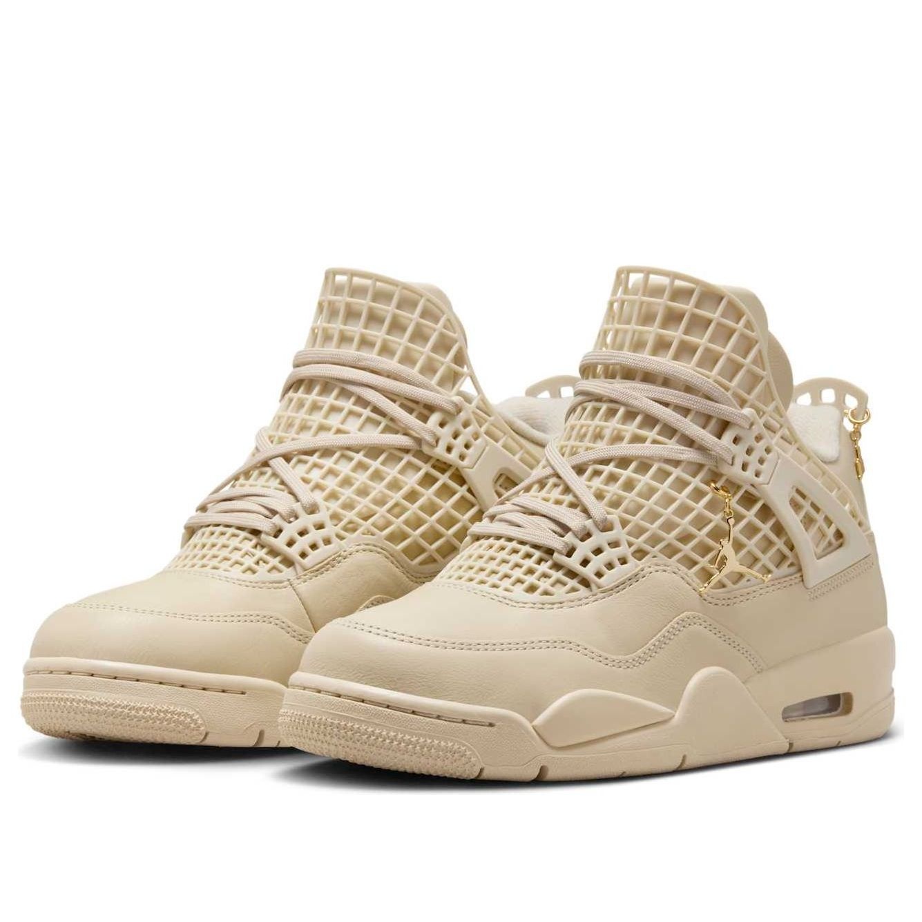 (WMNS) Air Jordan 4 Retro 'Net Rattan' FN7251-200 - 3