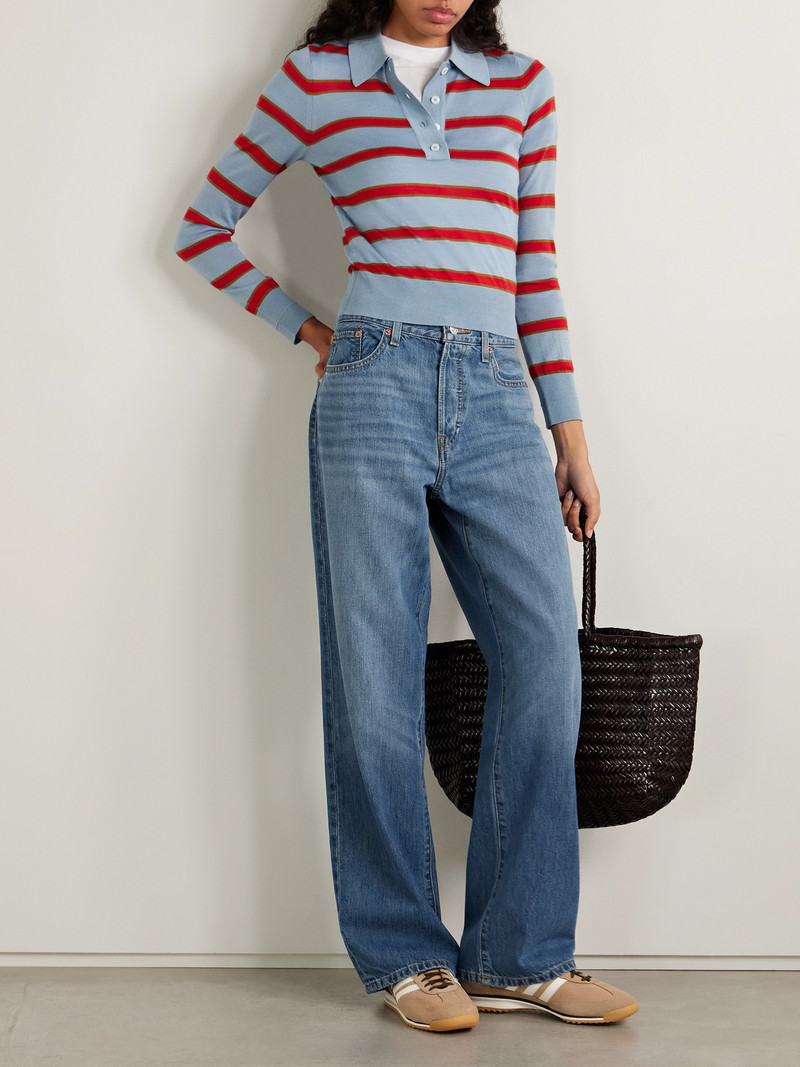 RE/DONE The Thrasher Low-rise Straight-leg Jeans outlook