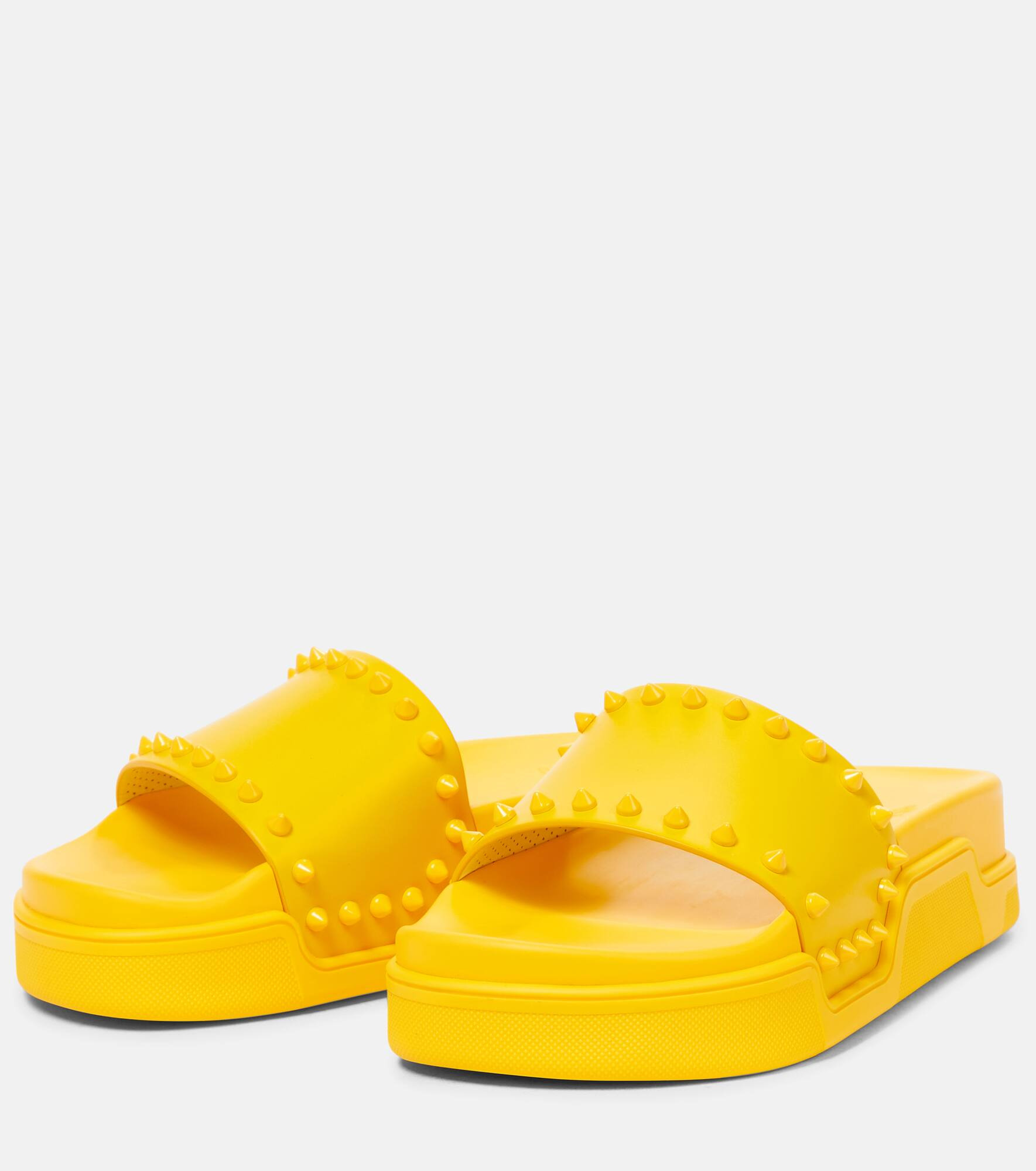 Pool Stud embellished slides - 5