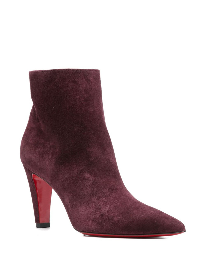 Christian Louboutin 85mm suede boots outlook