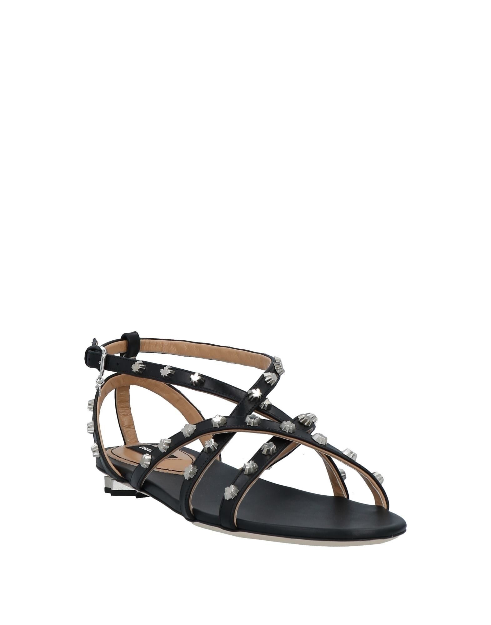 Black Women's Sandals - 2