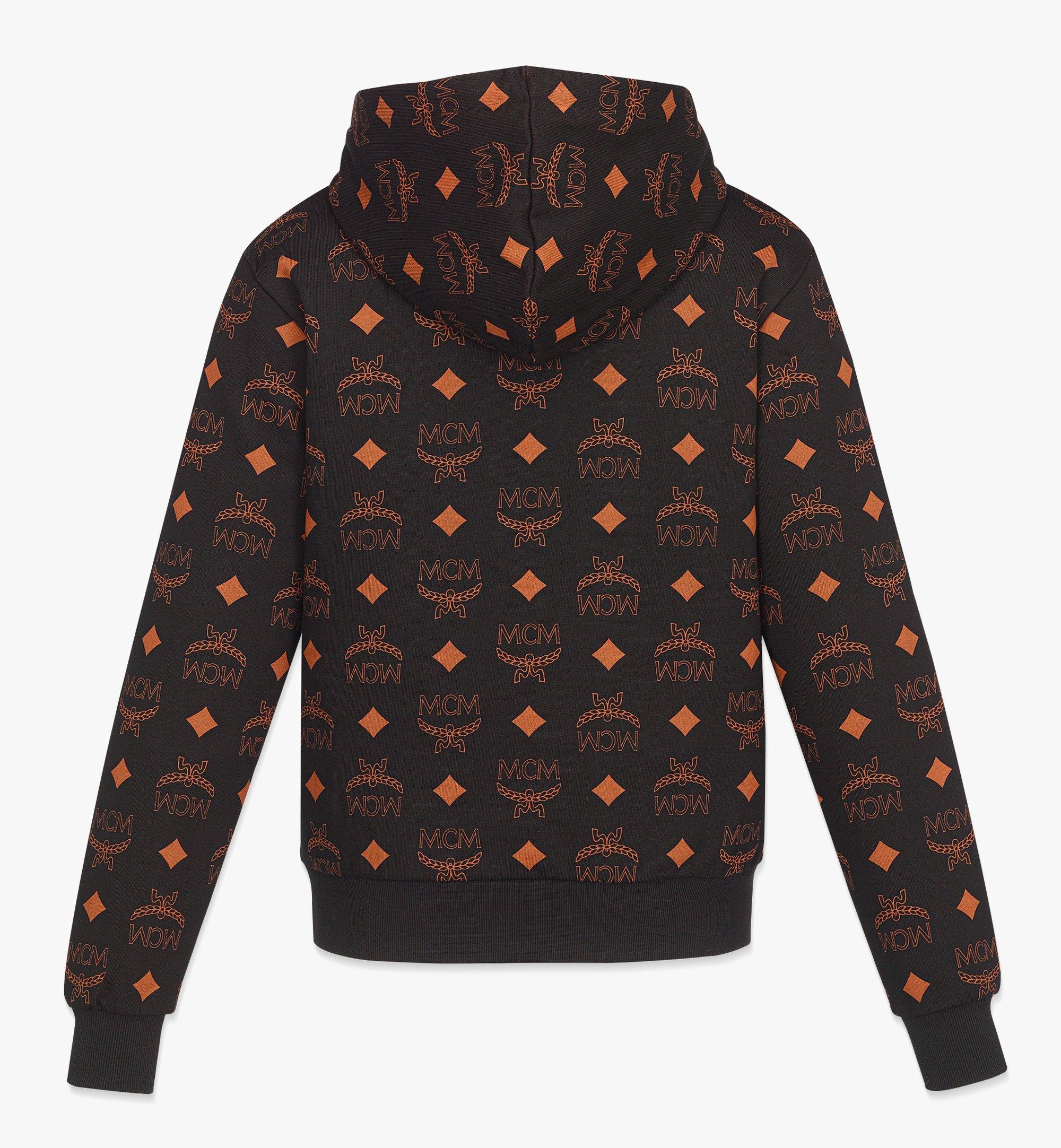 Maxi Monogram Print Hoodie in Organic Cotton - 2