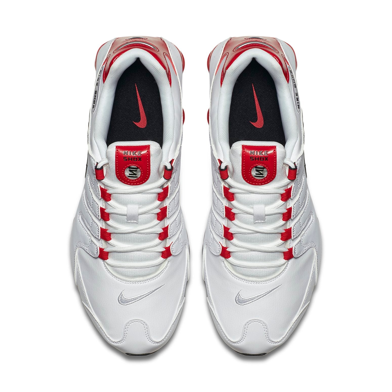 Nike Shox NZ 'White University Red' 378341-110 - 4