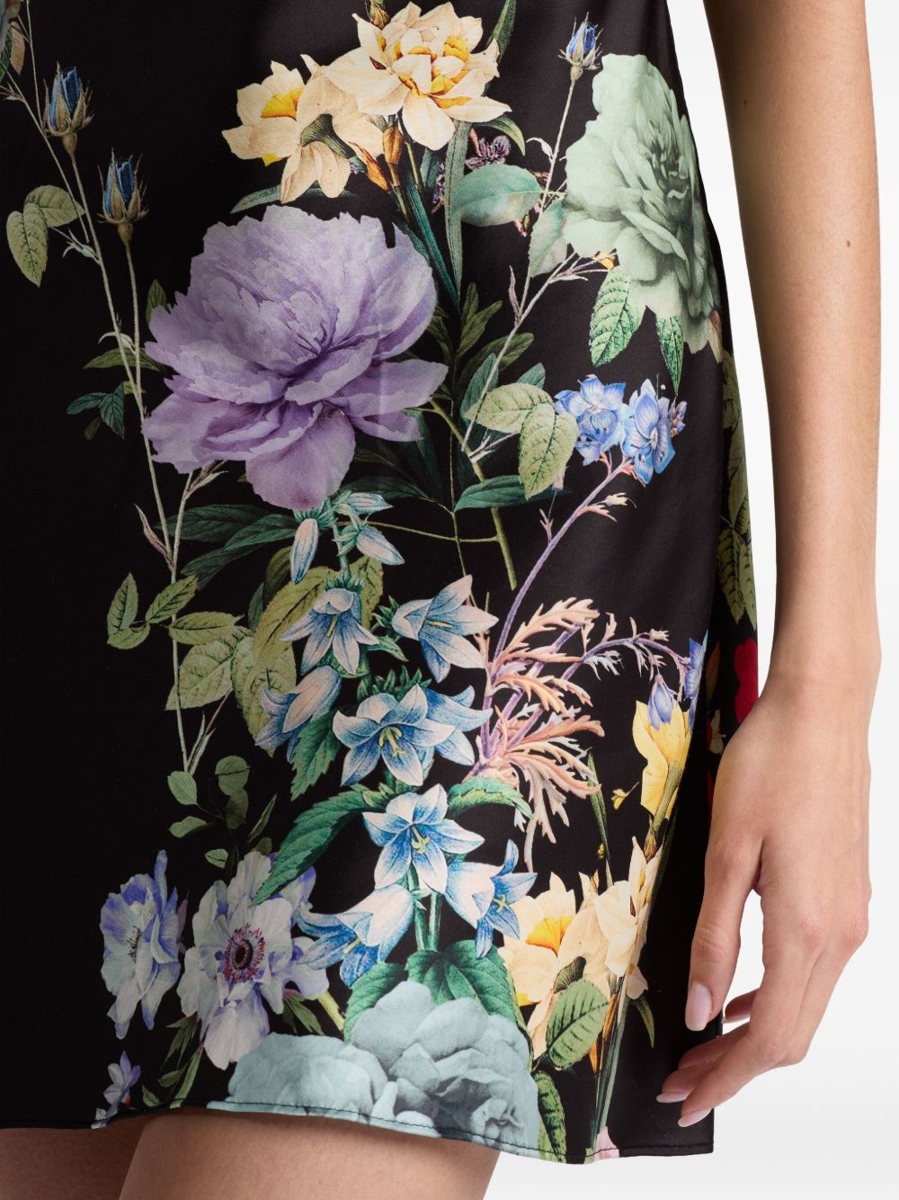 floral-print slip dress - 6