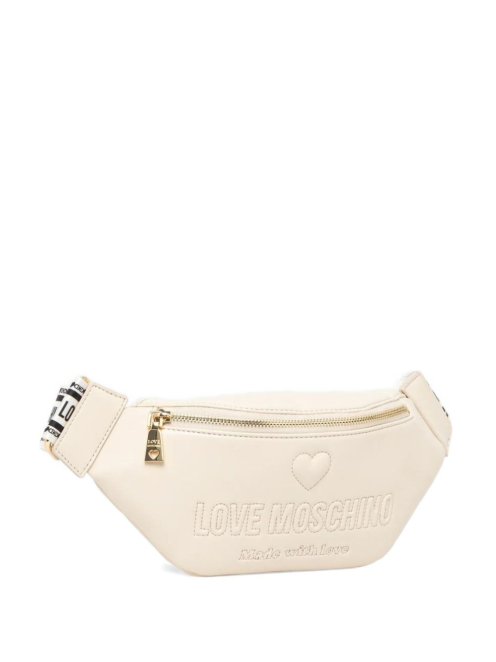 embroidered-logo belt bag - 1