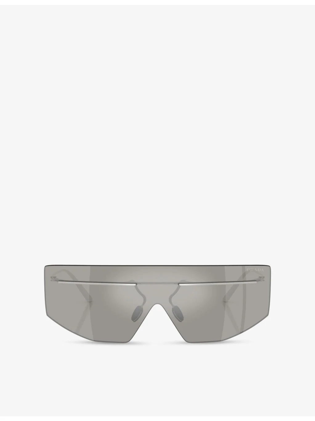 PR B55S Irregular-Frame Metal Sunglasses - 1