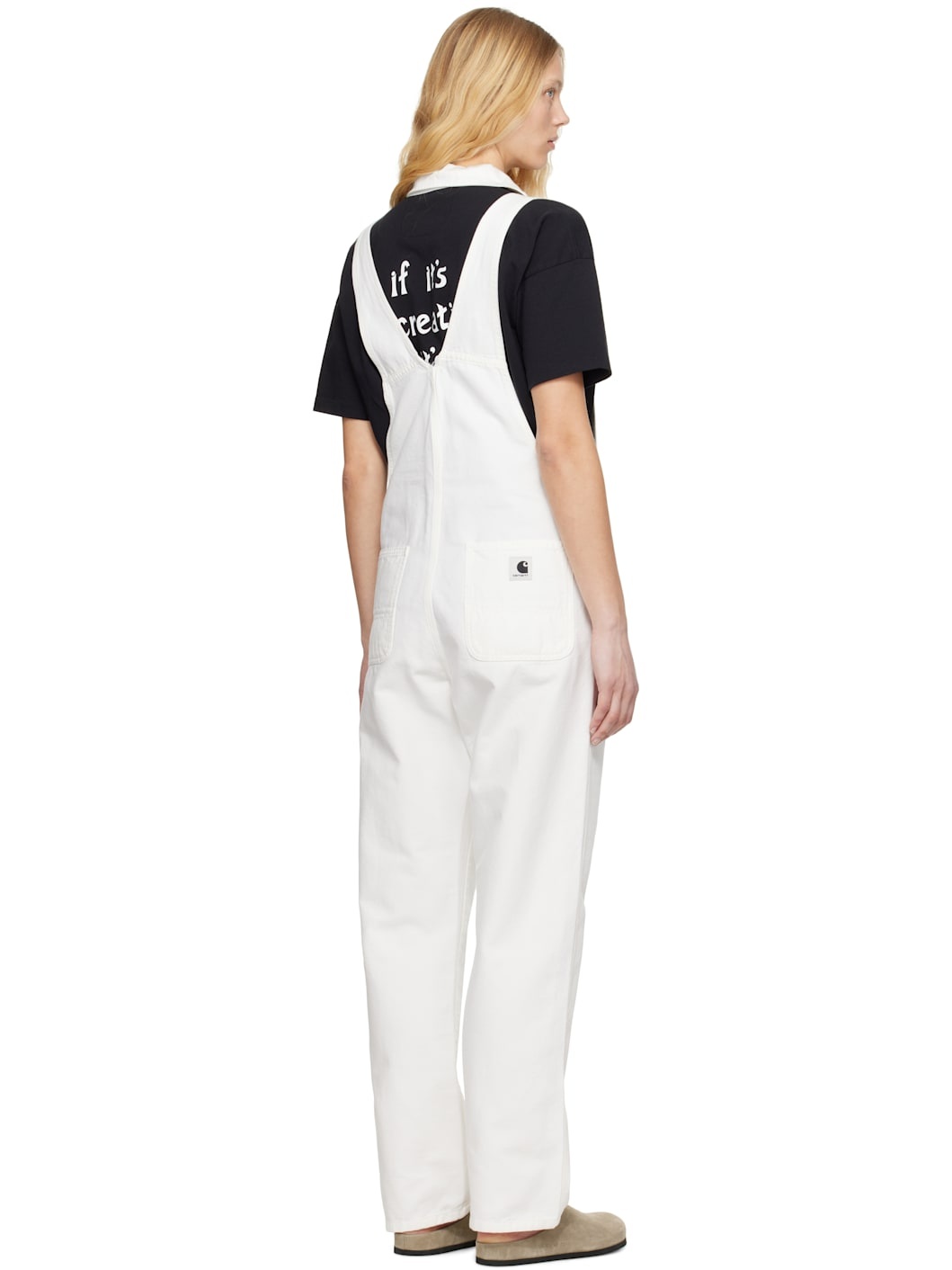 Off-White Bib Straight Overalls - 3