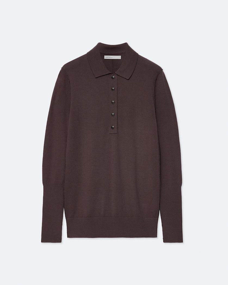 MARTEL MERINO WOOL KNITTED POLO SHIRT - 1