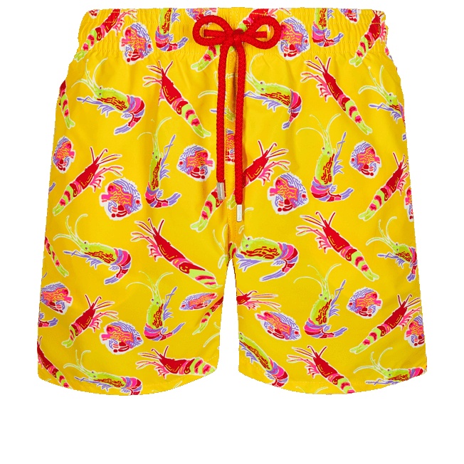 Men Swim Trunks 1983 Crevettes et Poissons - 1