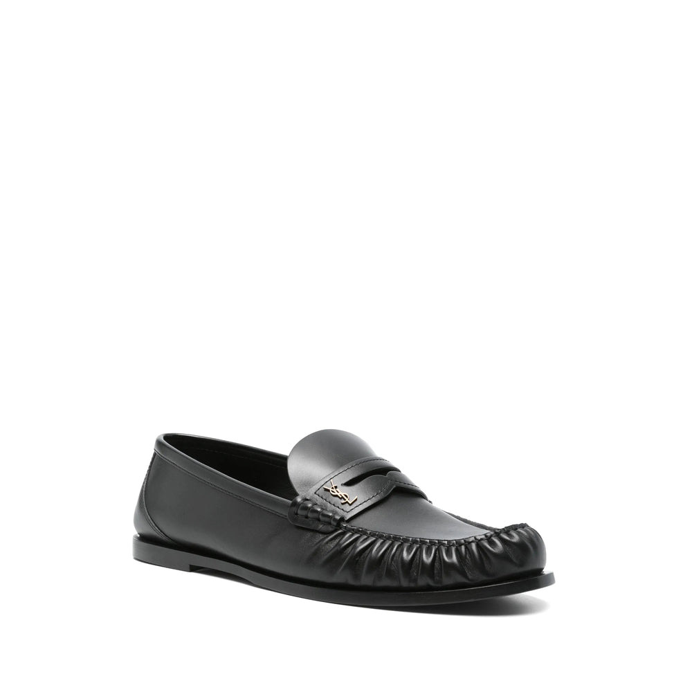Saint Laurent Black Loafers Men - 4