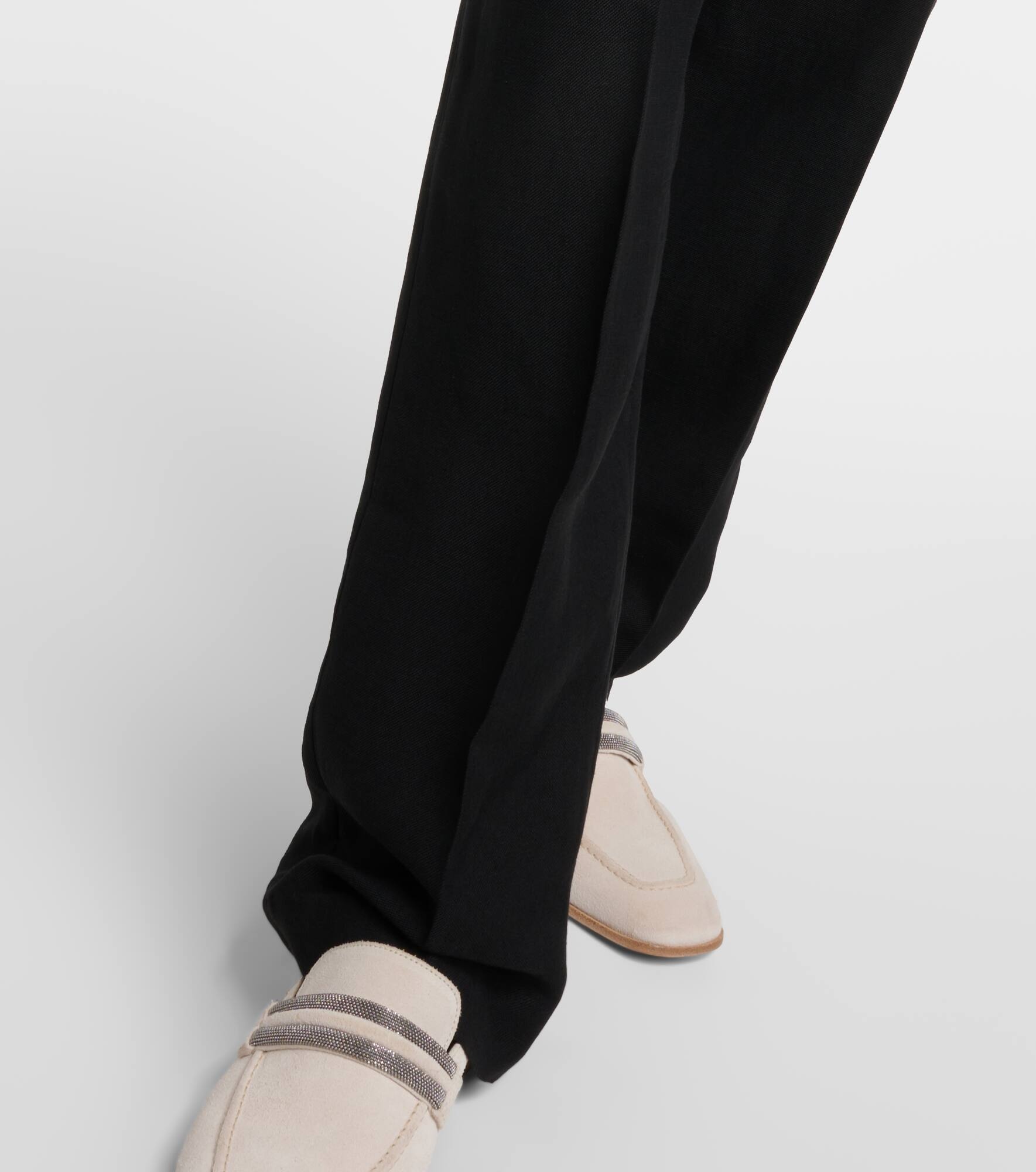 Twill straight pants - 5