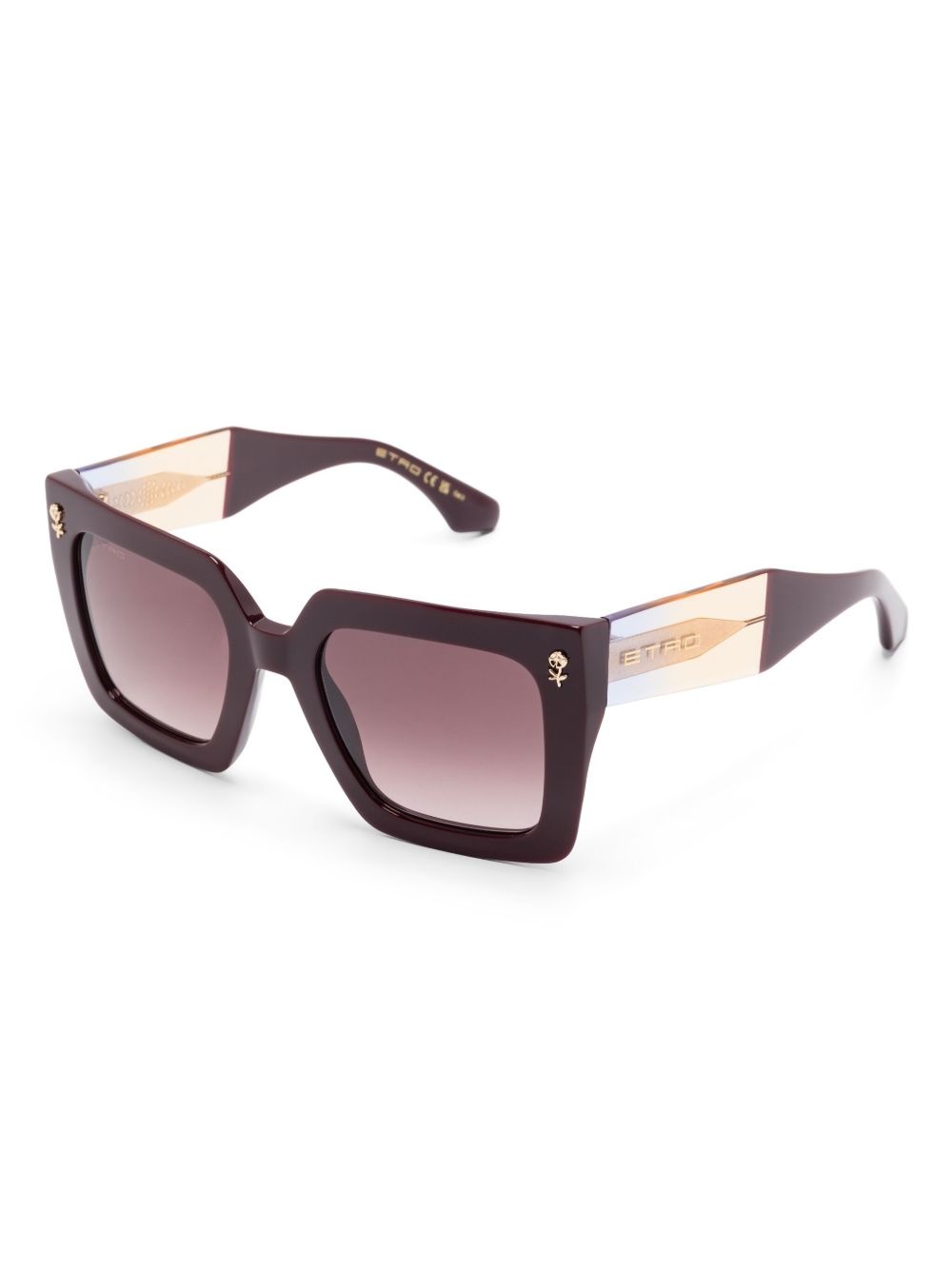 square-frame sunglasses - 2