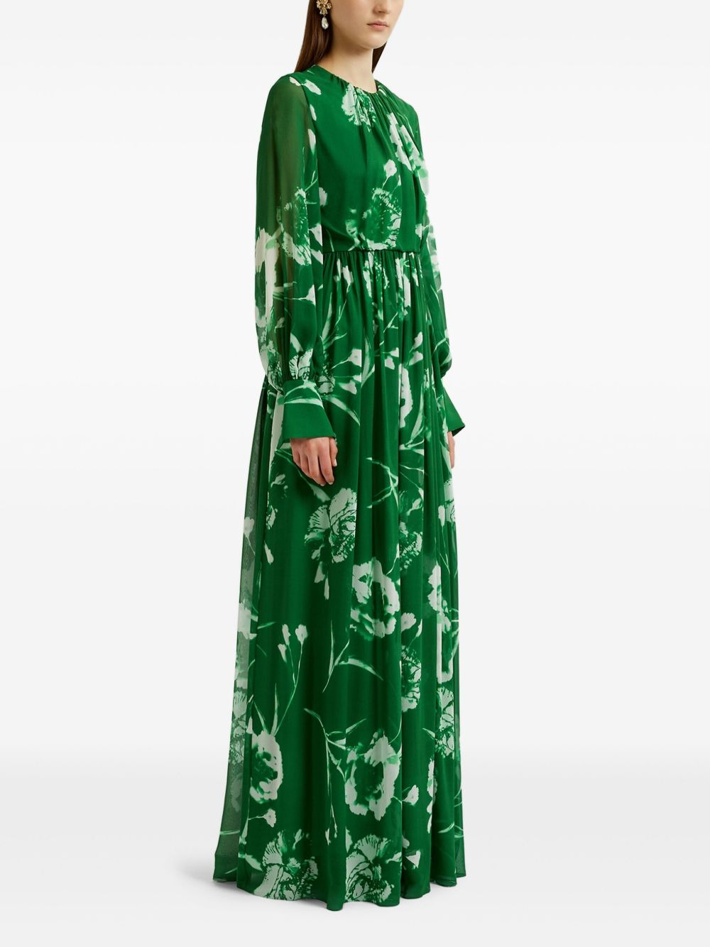 long-sleeved dress - 3