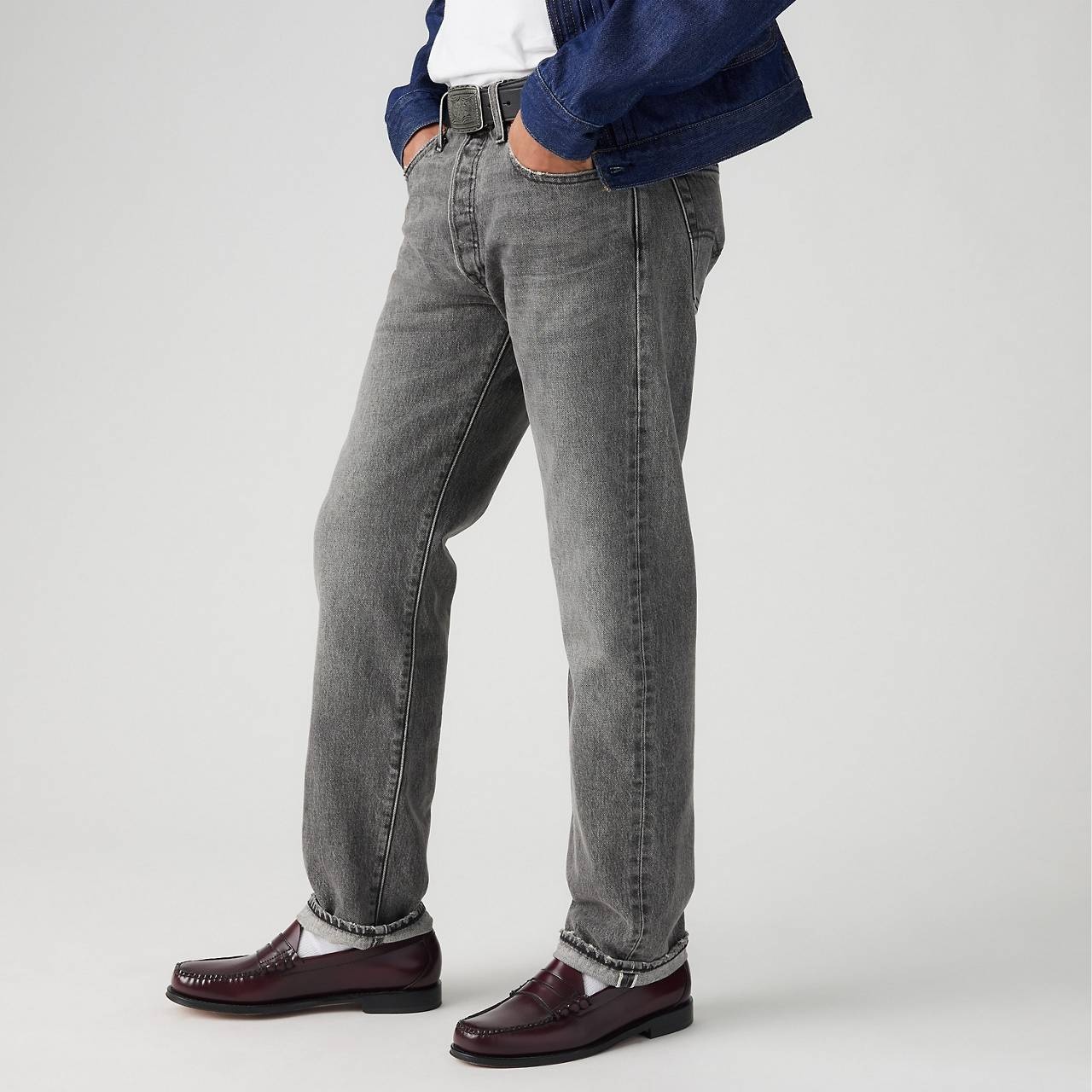 501® ORIGINAL FIT SELVEDGE MEN'S JEANS - 3