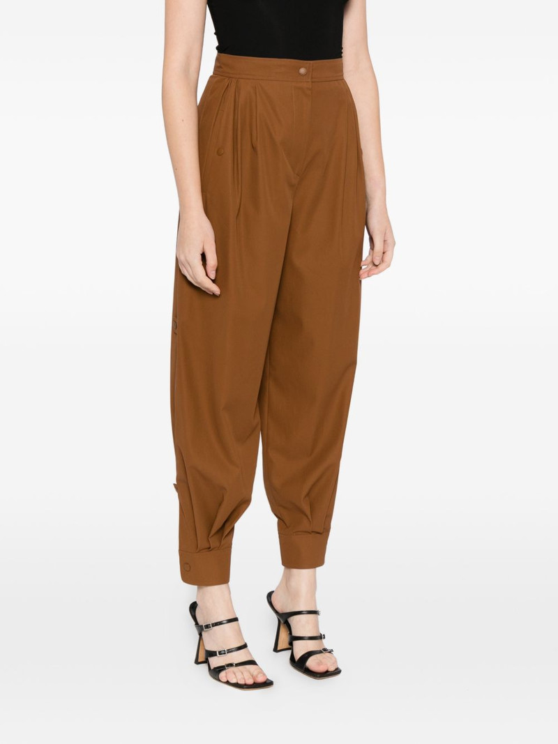 cotton pleated trousers 3