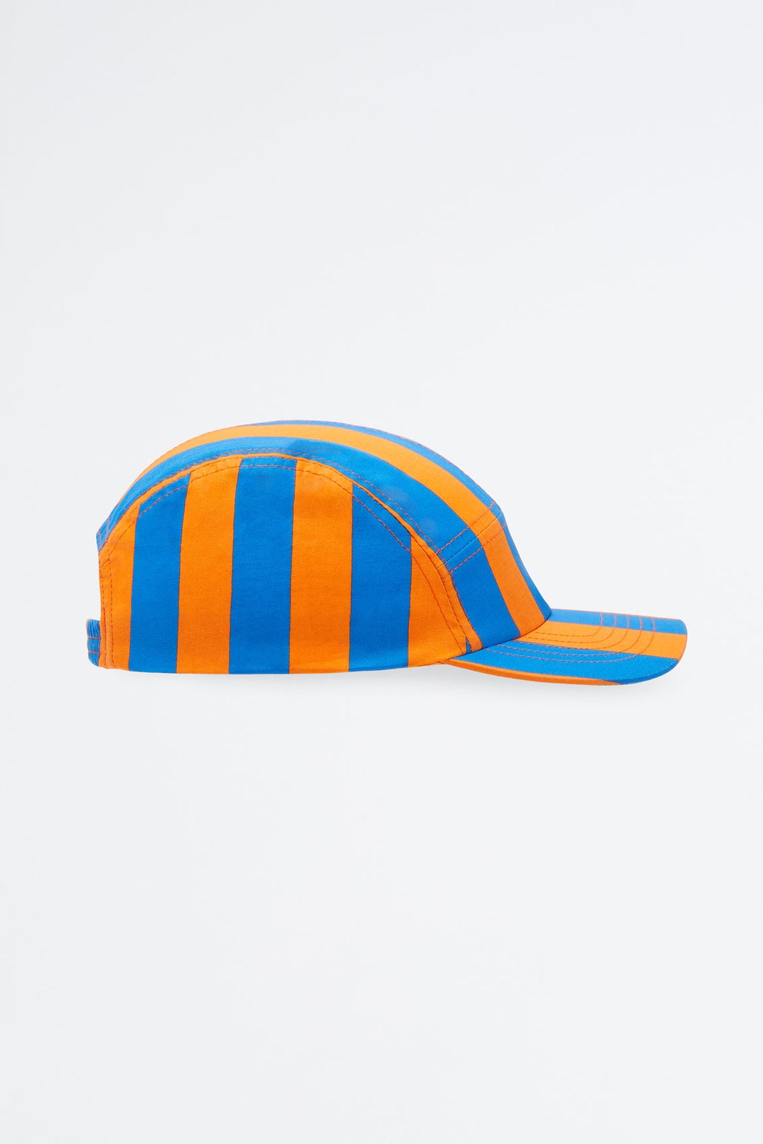 ORANGE & BLUE STRIPED BASEBALL CAP - 4