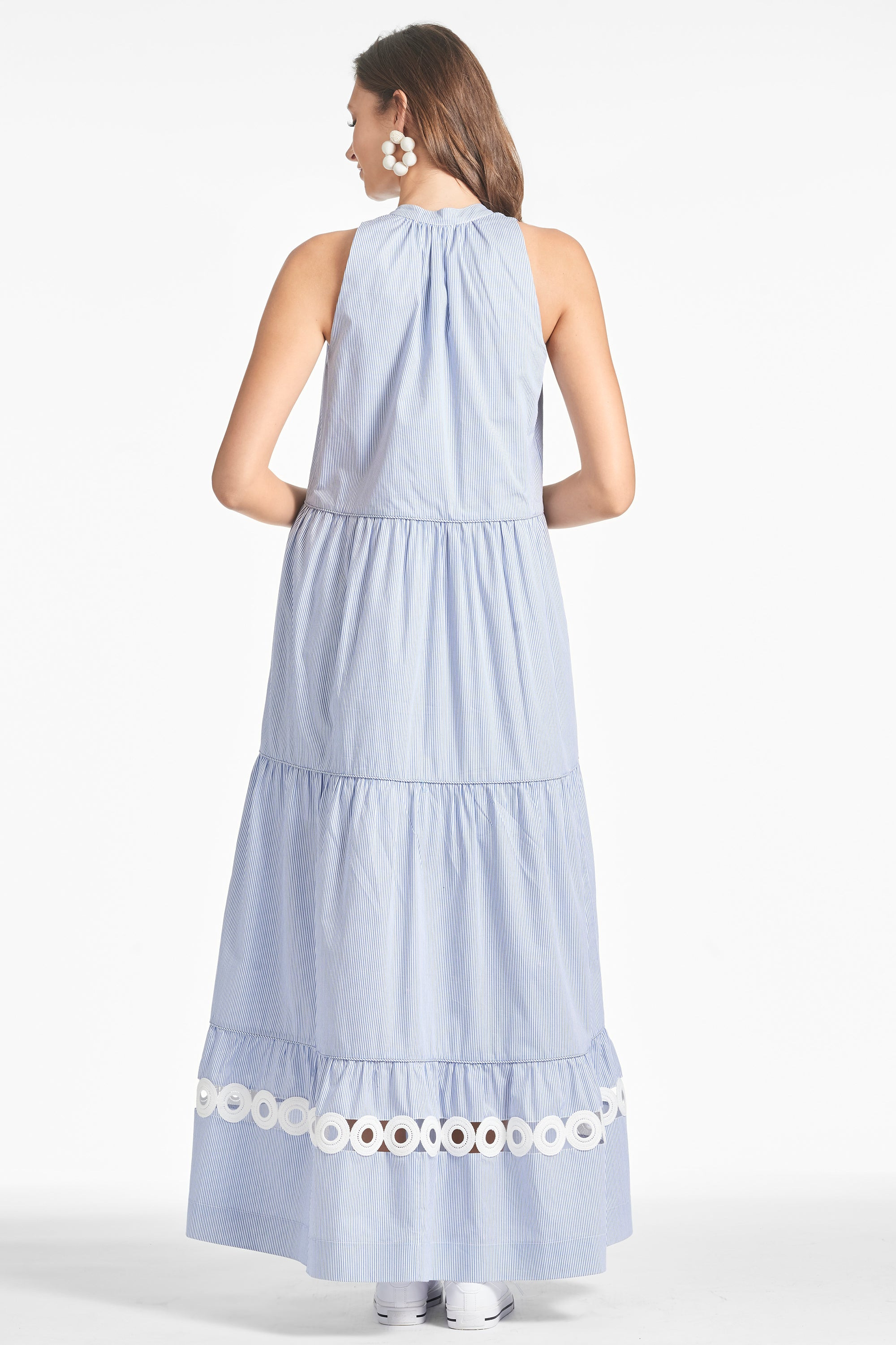 Positano Dress - Pinstripe - 3