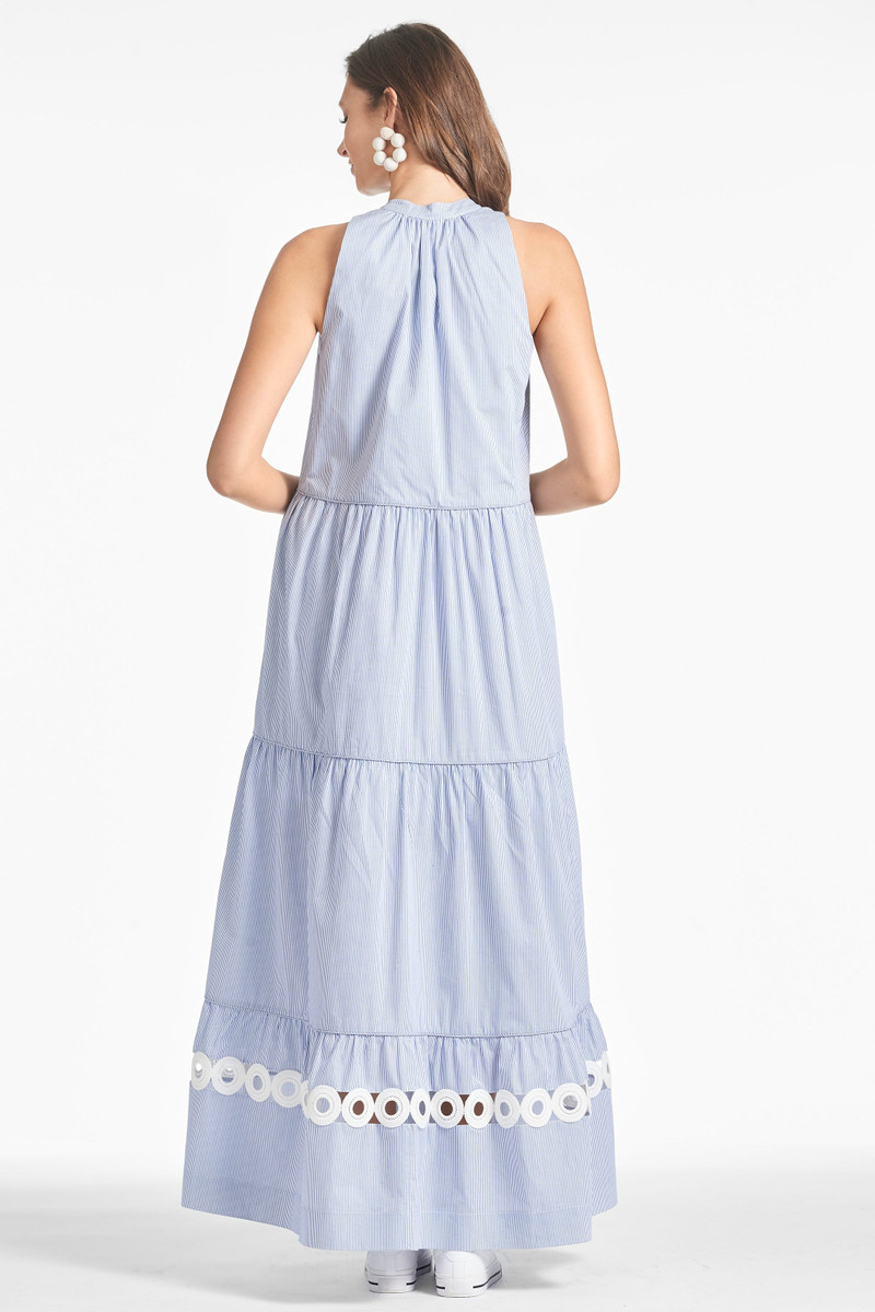 Positano Dress - Pinstripe 3