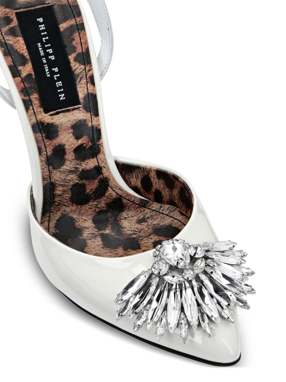 Vernice 120mm leather sandals - 4