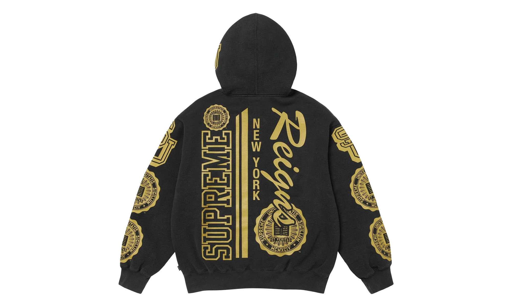 Knowledge Reigns Zip Up Hoodie "Black" - 2