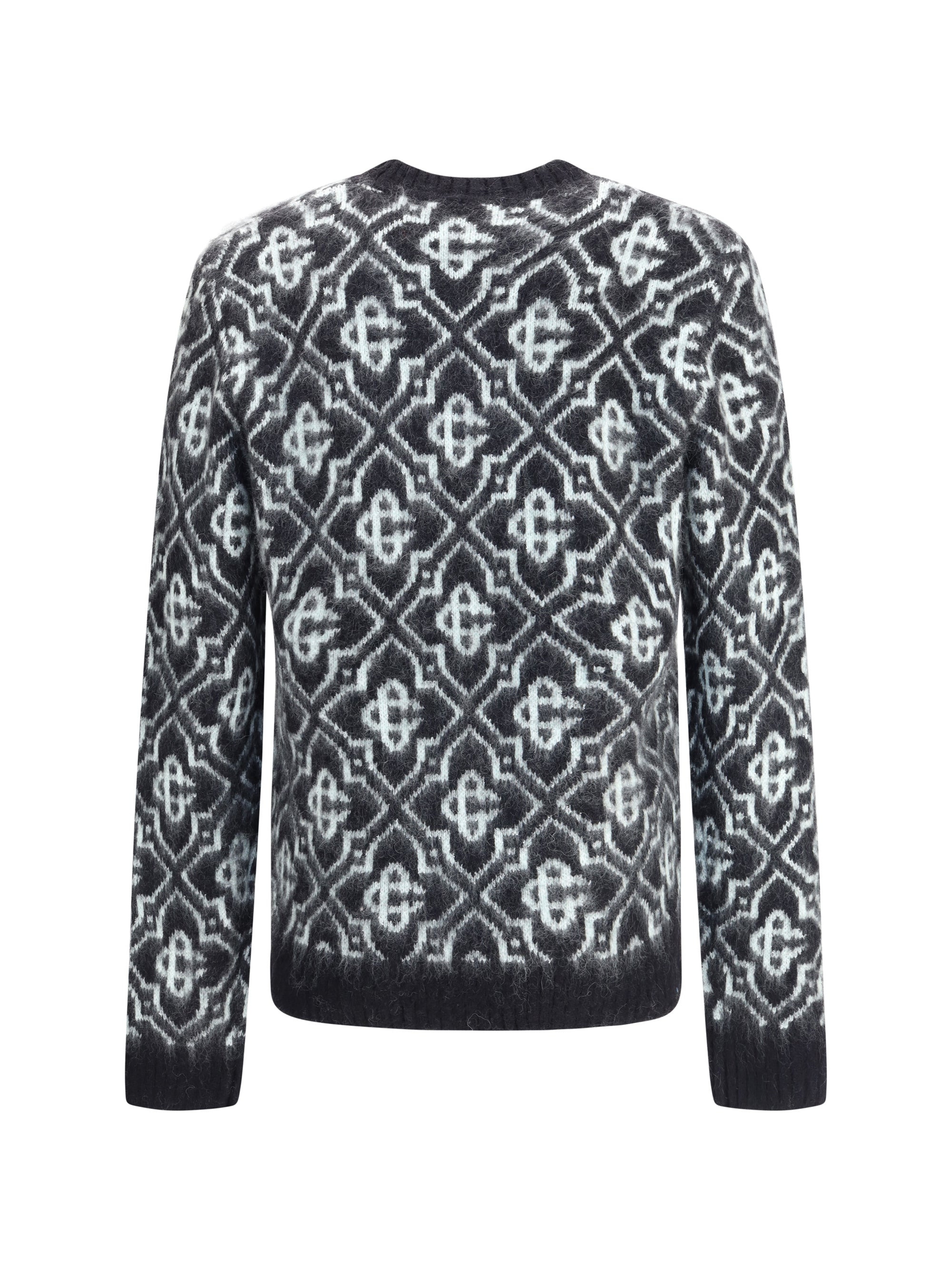 Casablanca Men Monogram Crew Sweater - 2