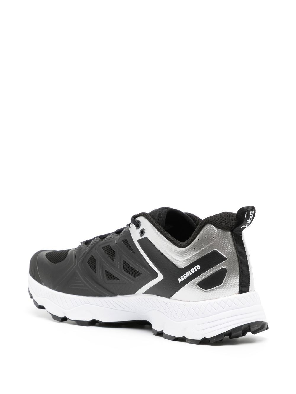 metallic-effect detail trainers - 3