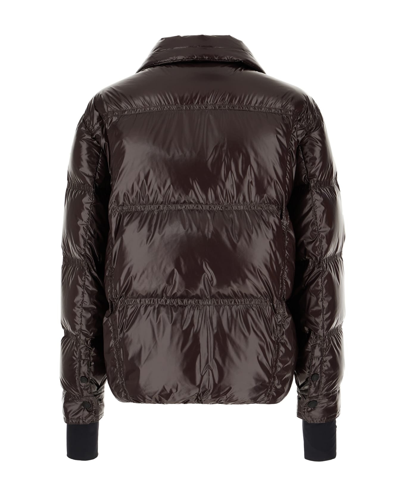 Aubergine Nylon Tecka Down Jacket - 2