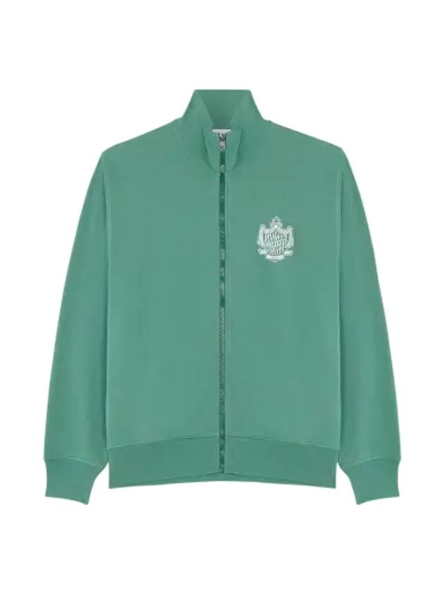 Logo Zip-Up Jacket Green - 3