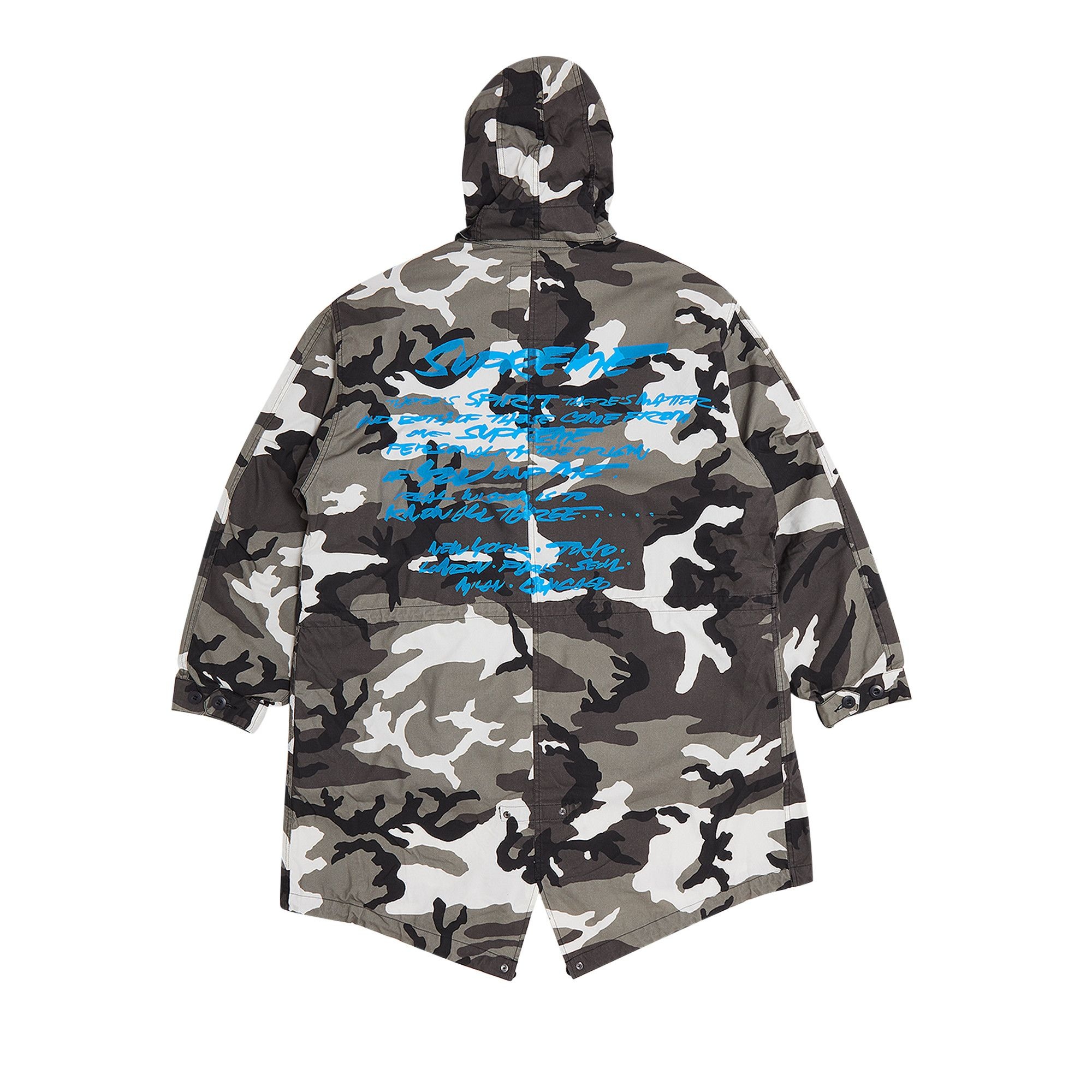 Supreme Futura Fishtail Parka 'Snow Camo' - 2