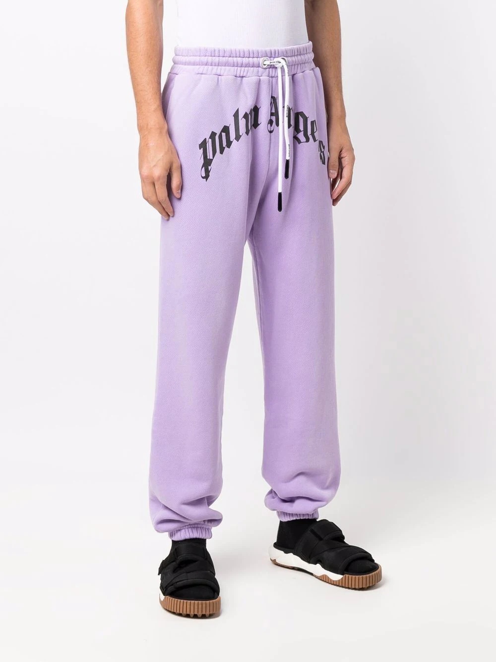 logo-print track pants - 3